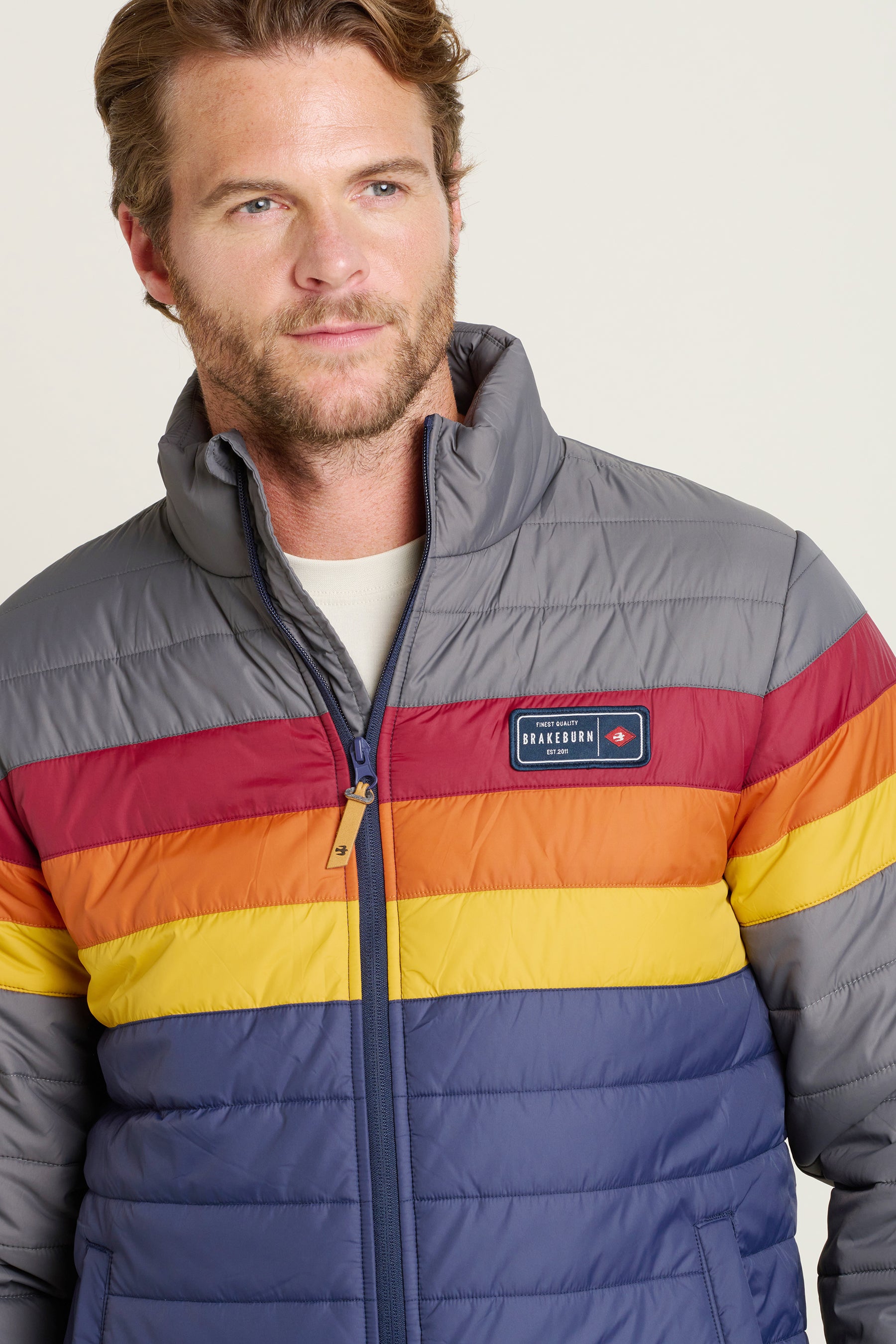 Colour Block Puffer