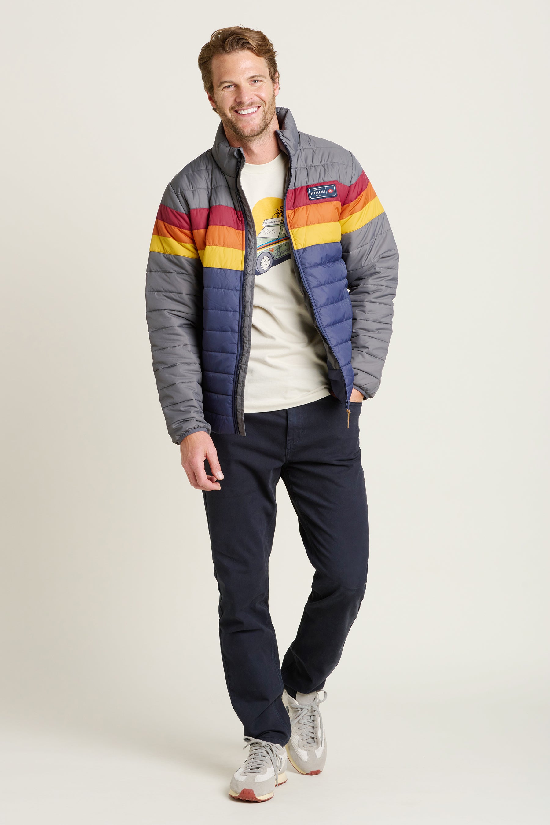 Colour Block Puffer