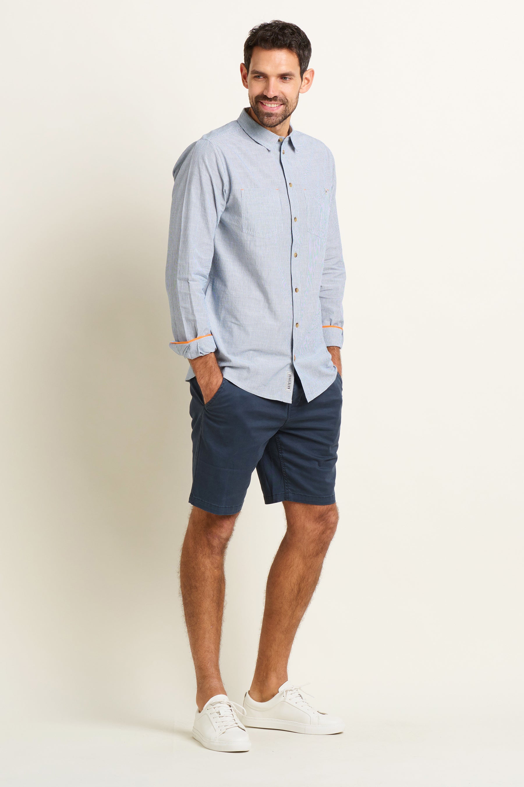 Blue Stripe Long Sleeve Shirt