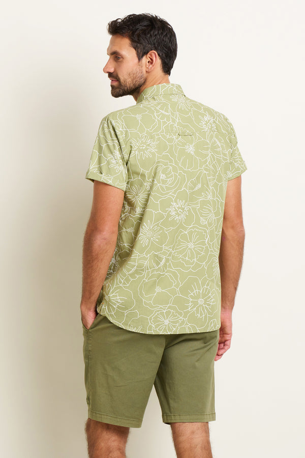 Linear Floral Shirt
