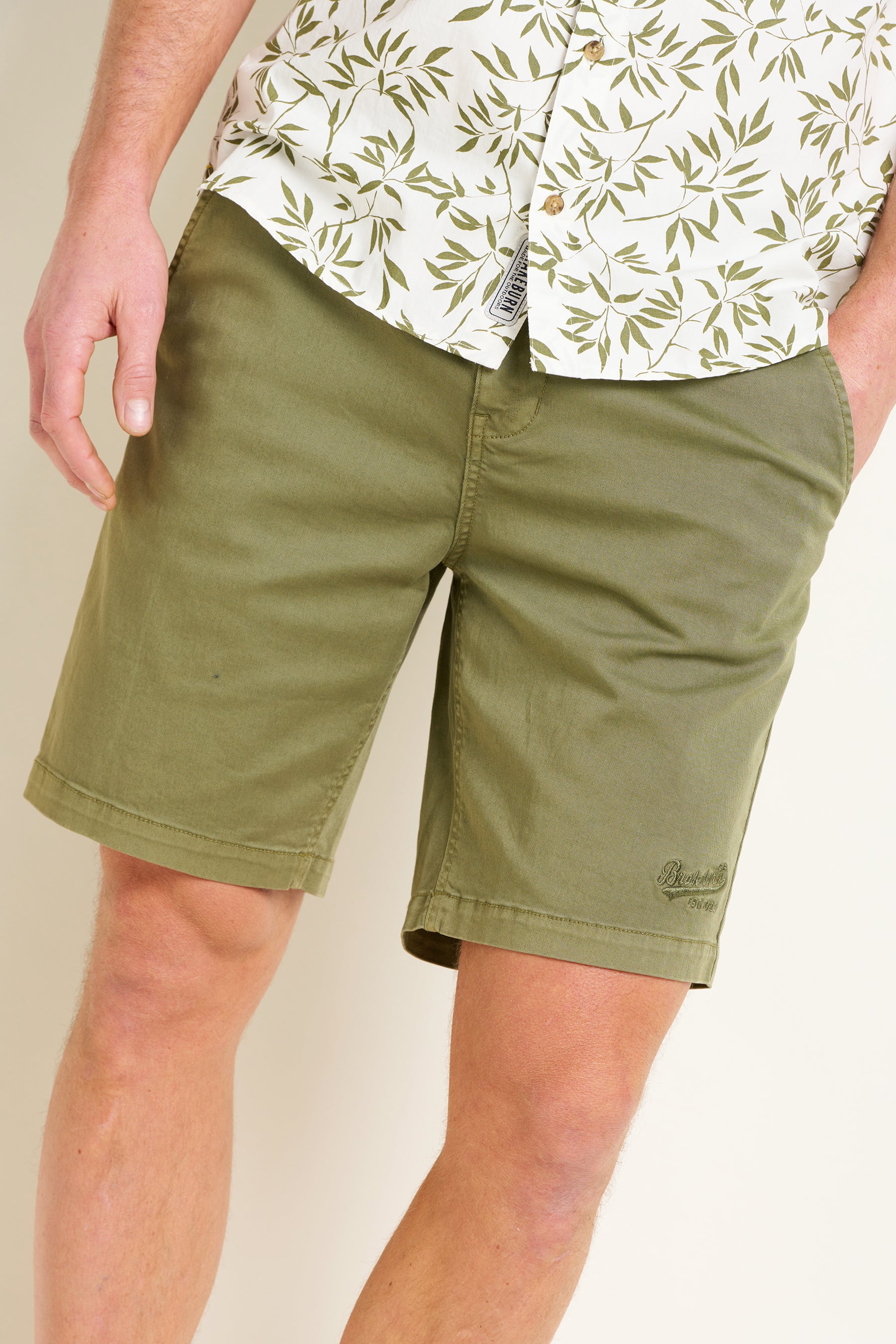 Khaki Chino Short