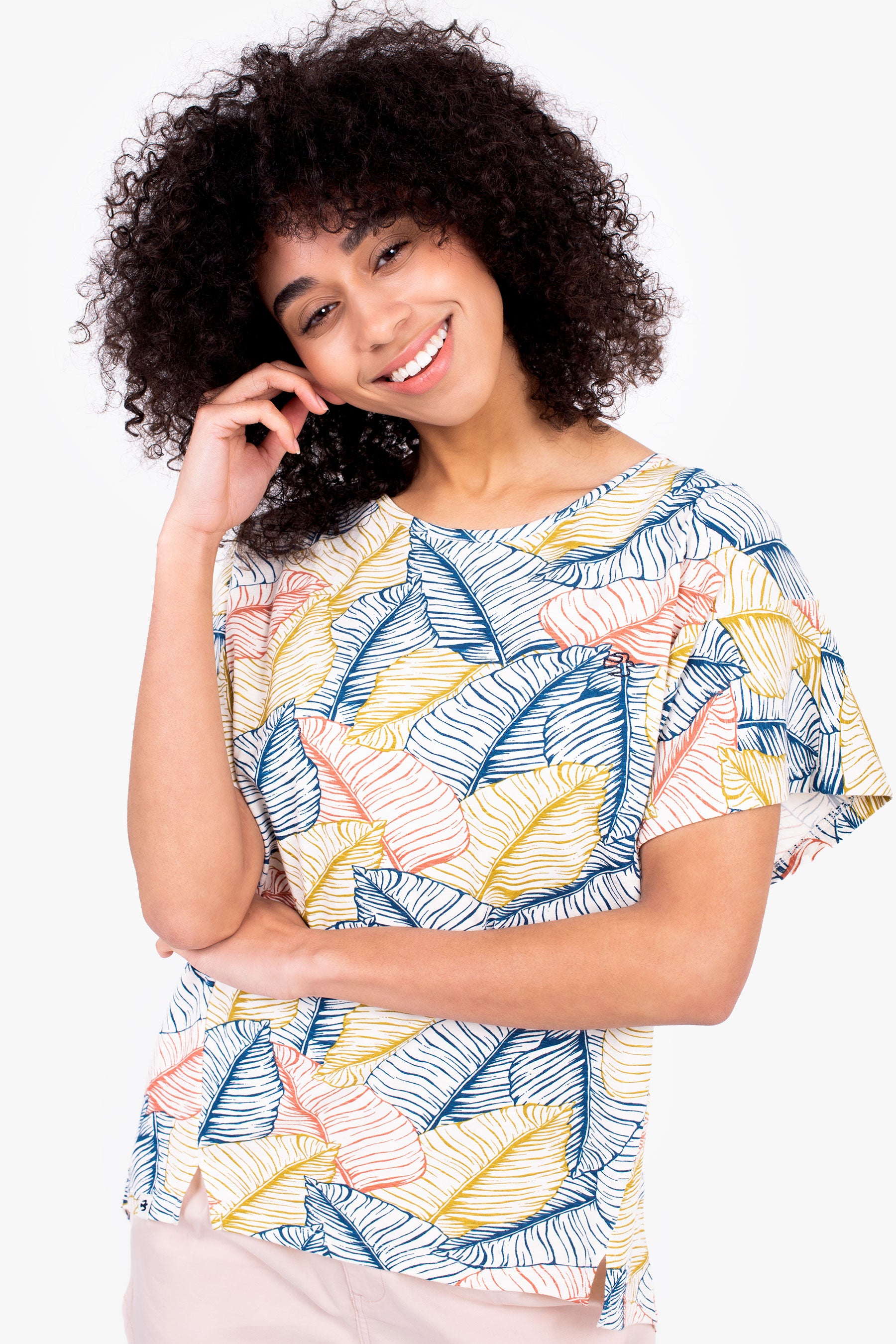 Tropical Leaf Tshirt