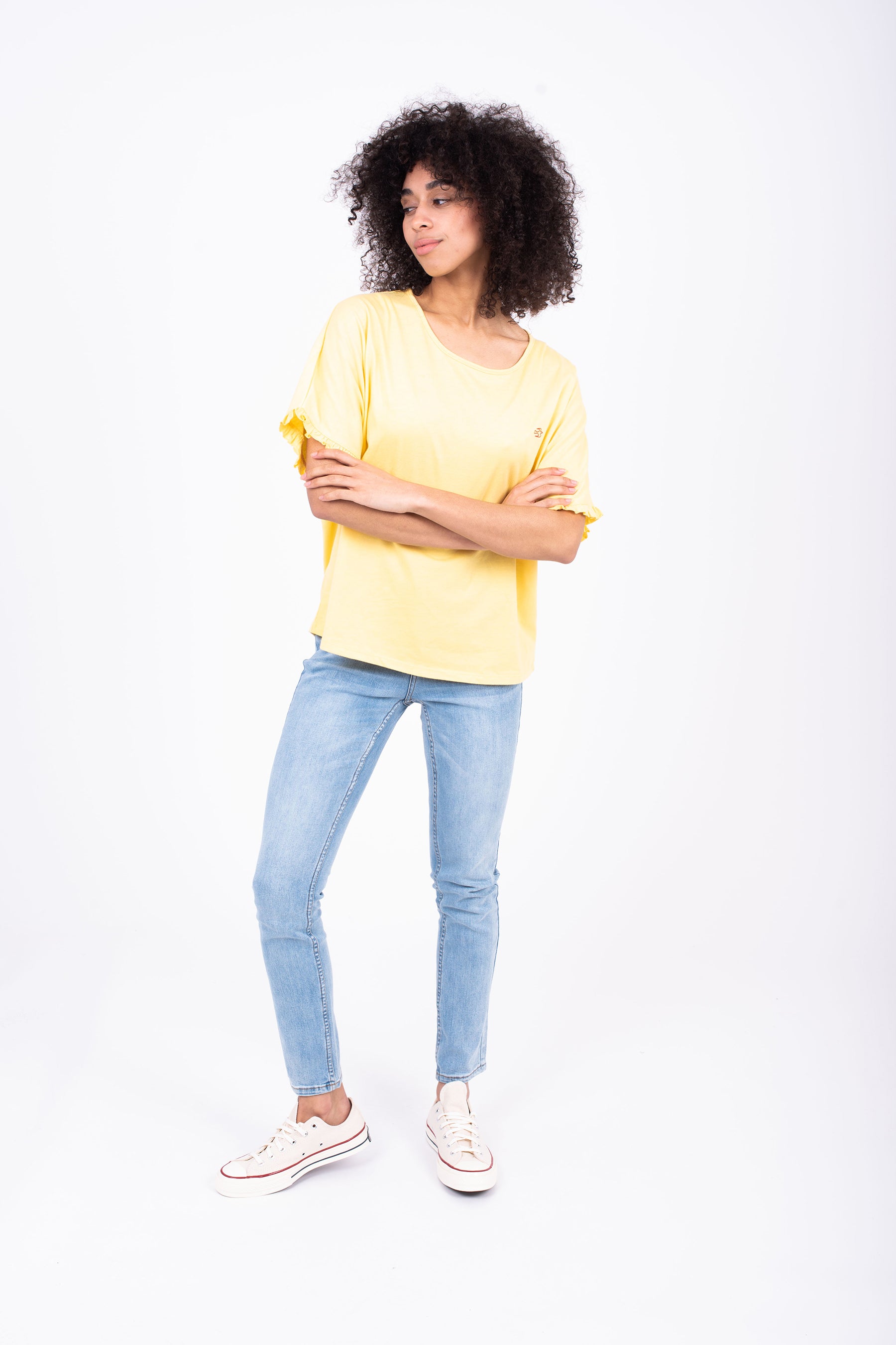 Valeria Yellow Tshirt