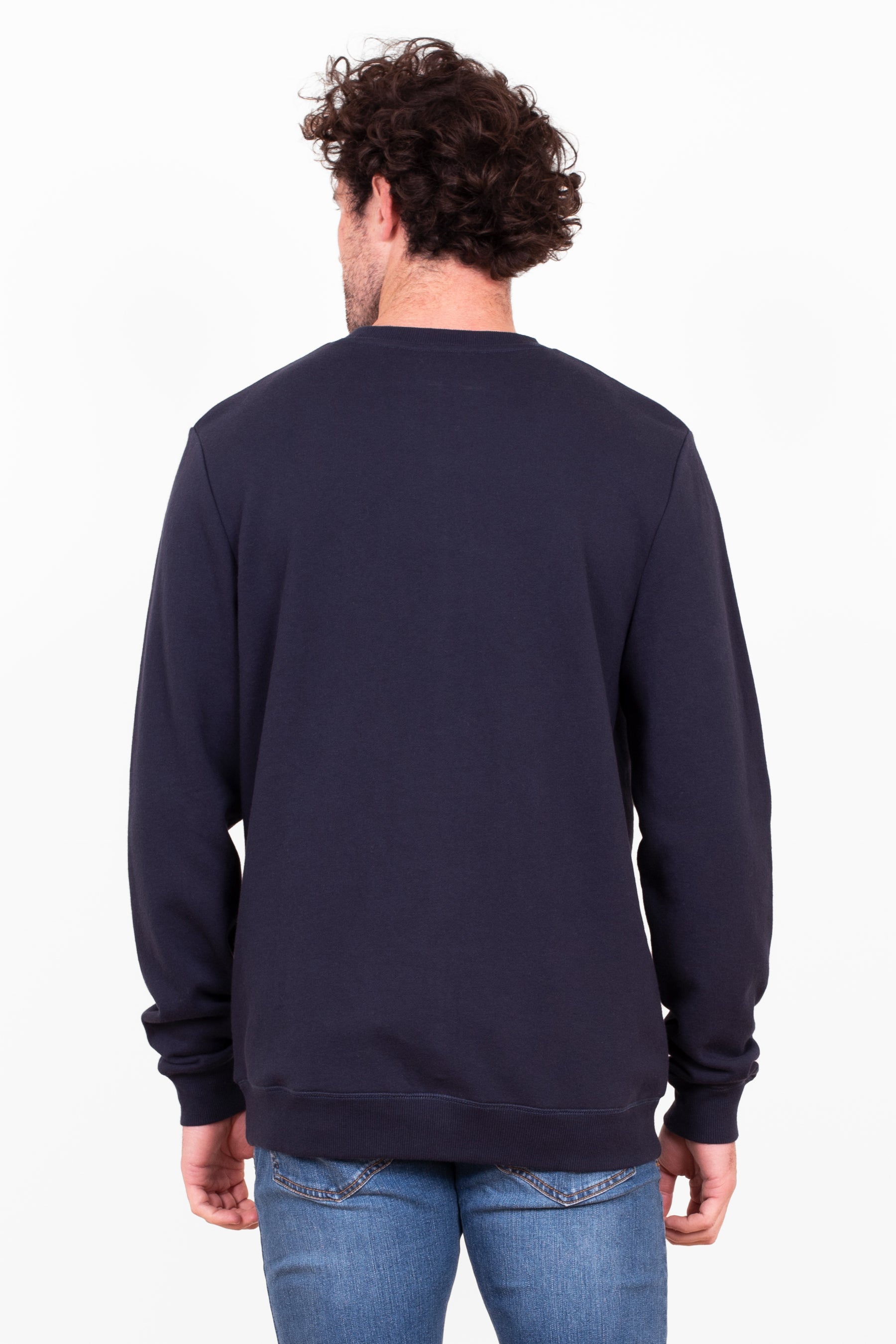Navy Crew Neck Sweatshirt