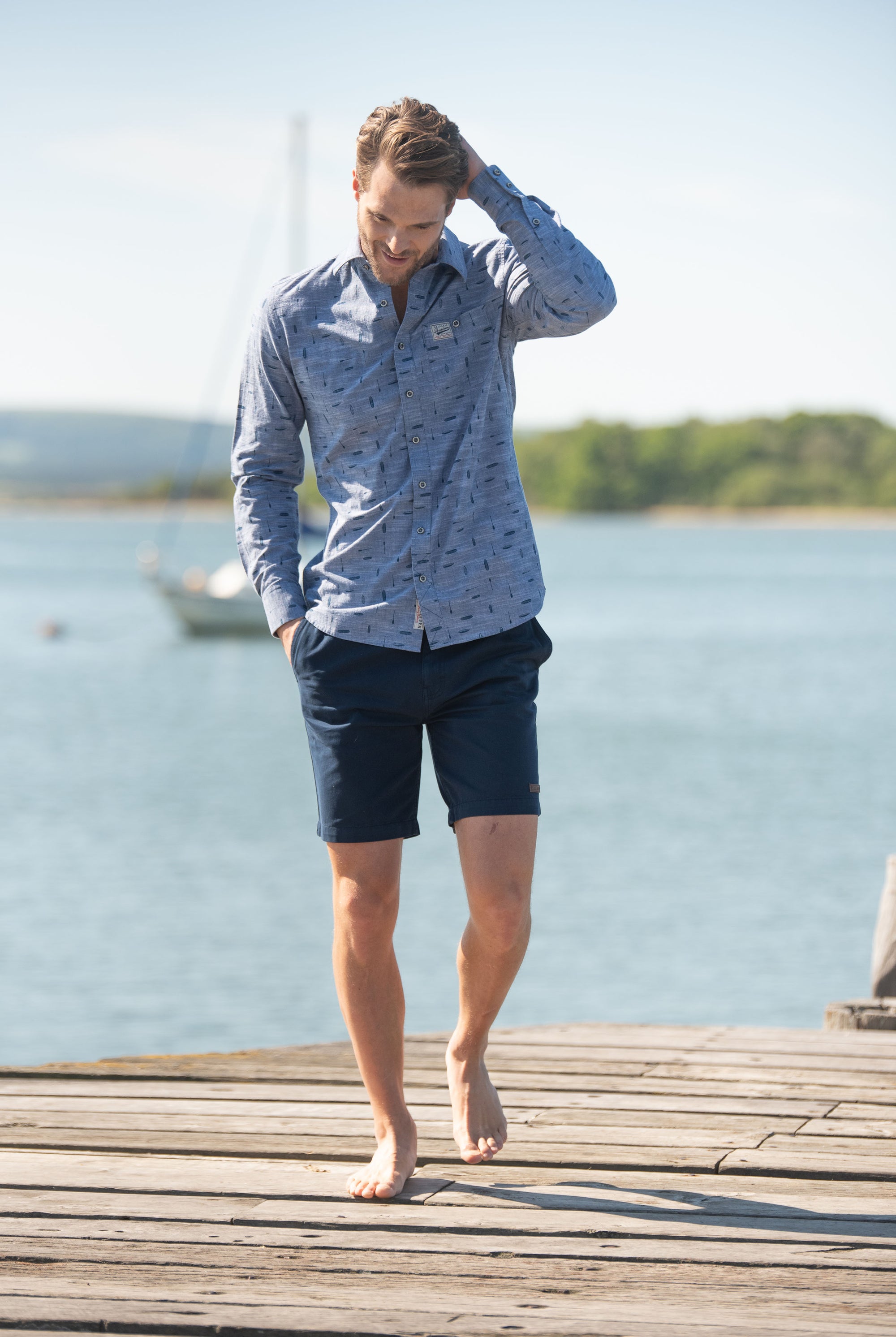 Paddleboard Chambray Shirt