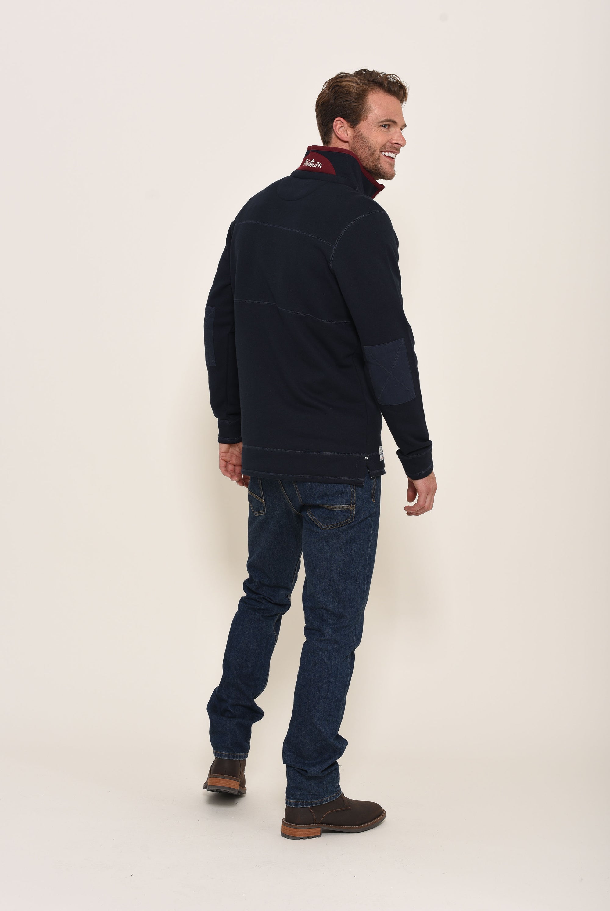 Zip Neck Sweat