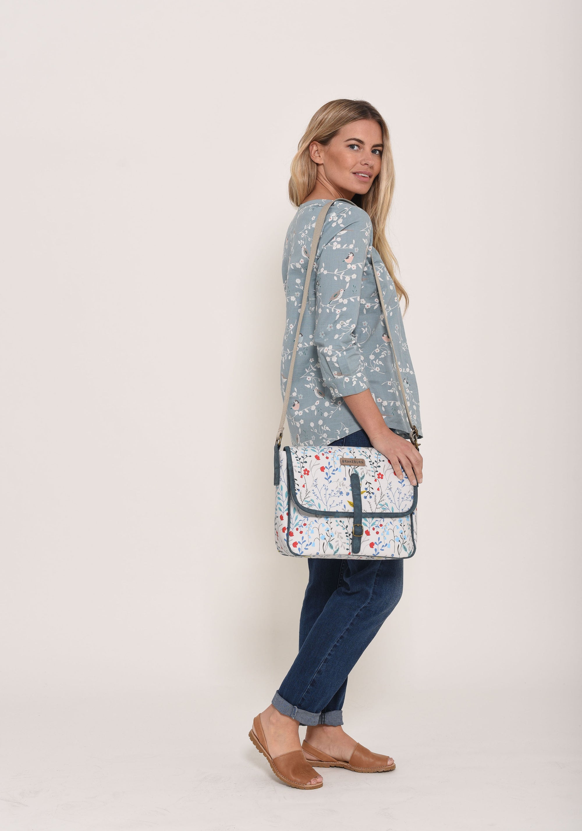 Birds Blossom Blouse