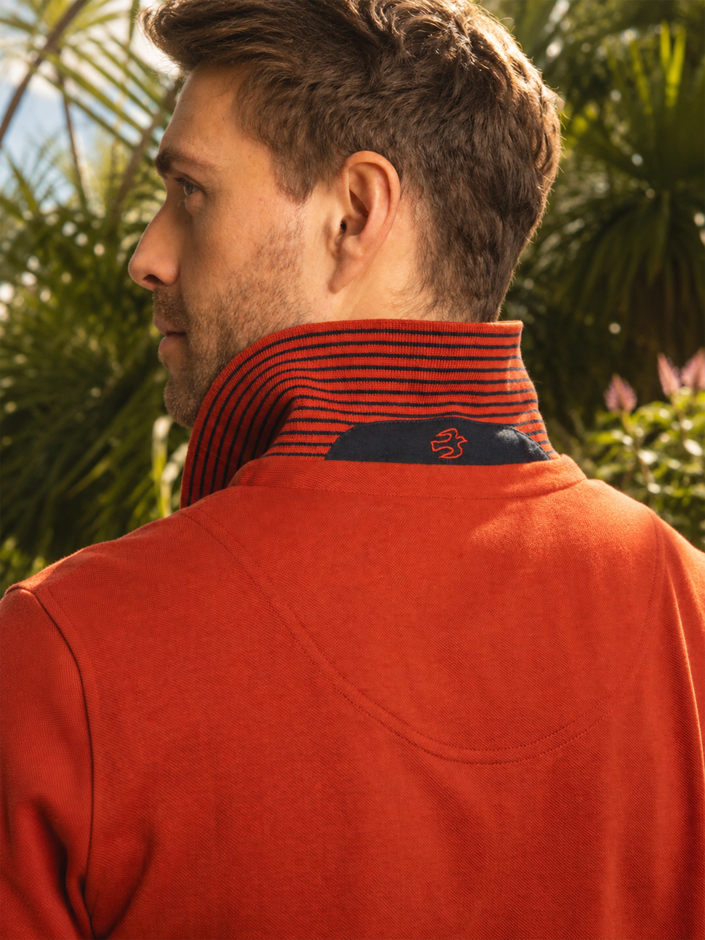 Red Saintbury Pique Polo