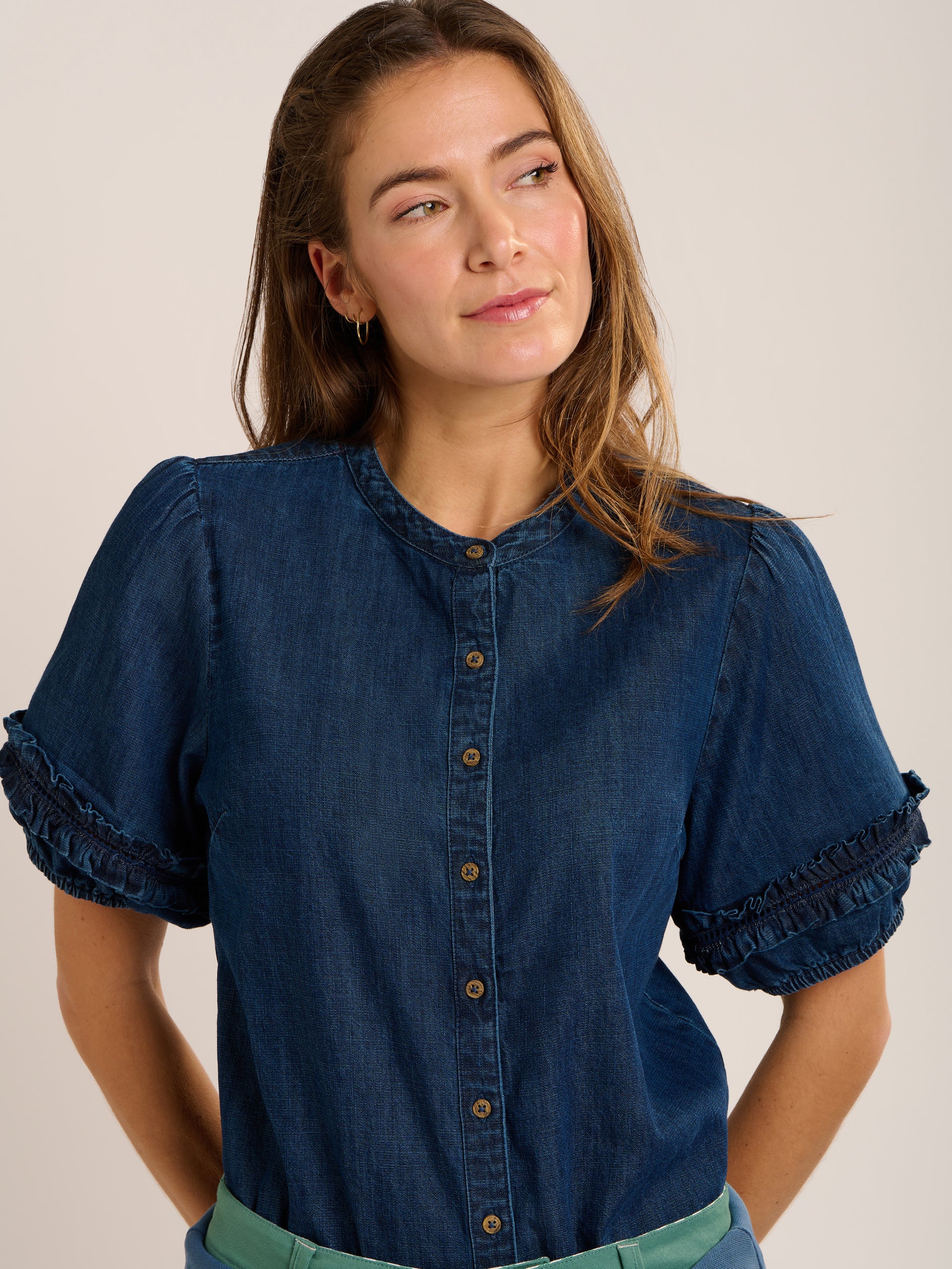 Berna Denim Blouse