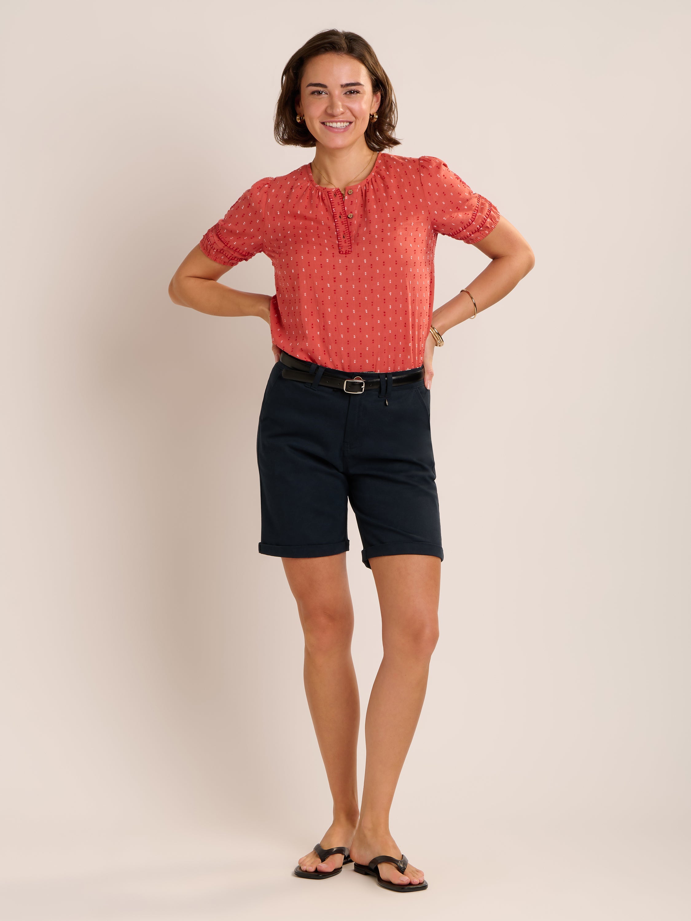 Shingle Dobby Blouse