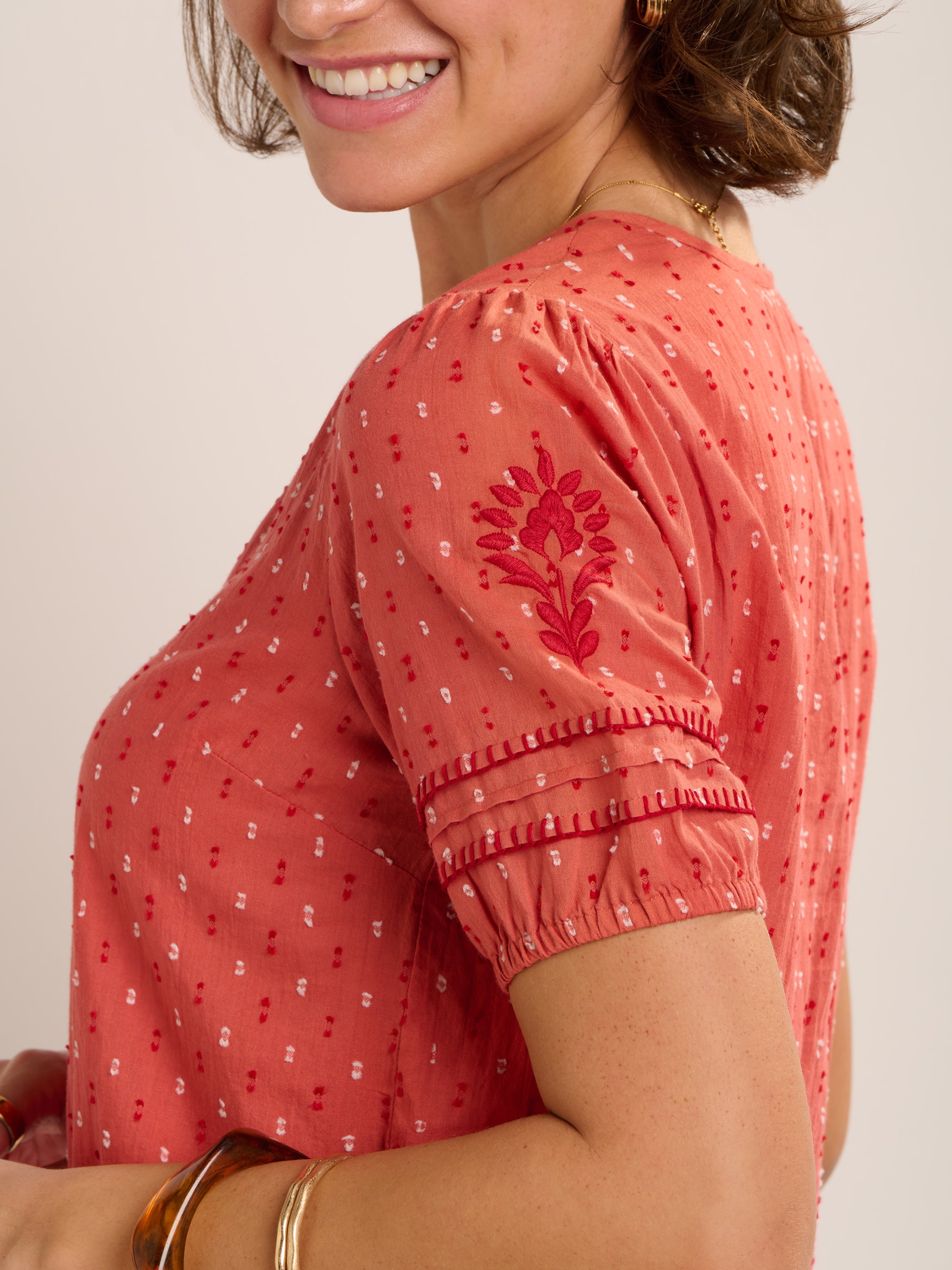 Shingle Dobby Blouse