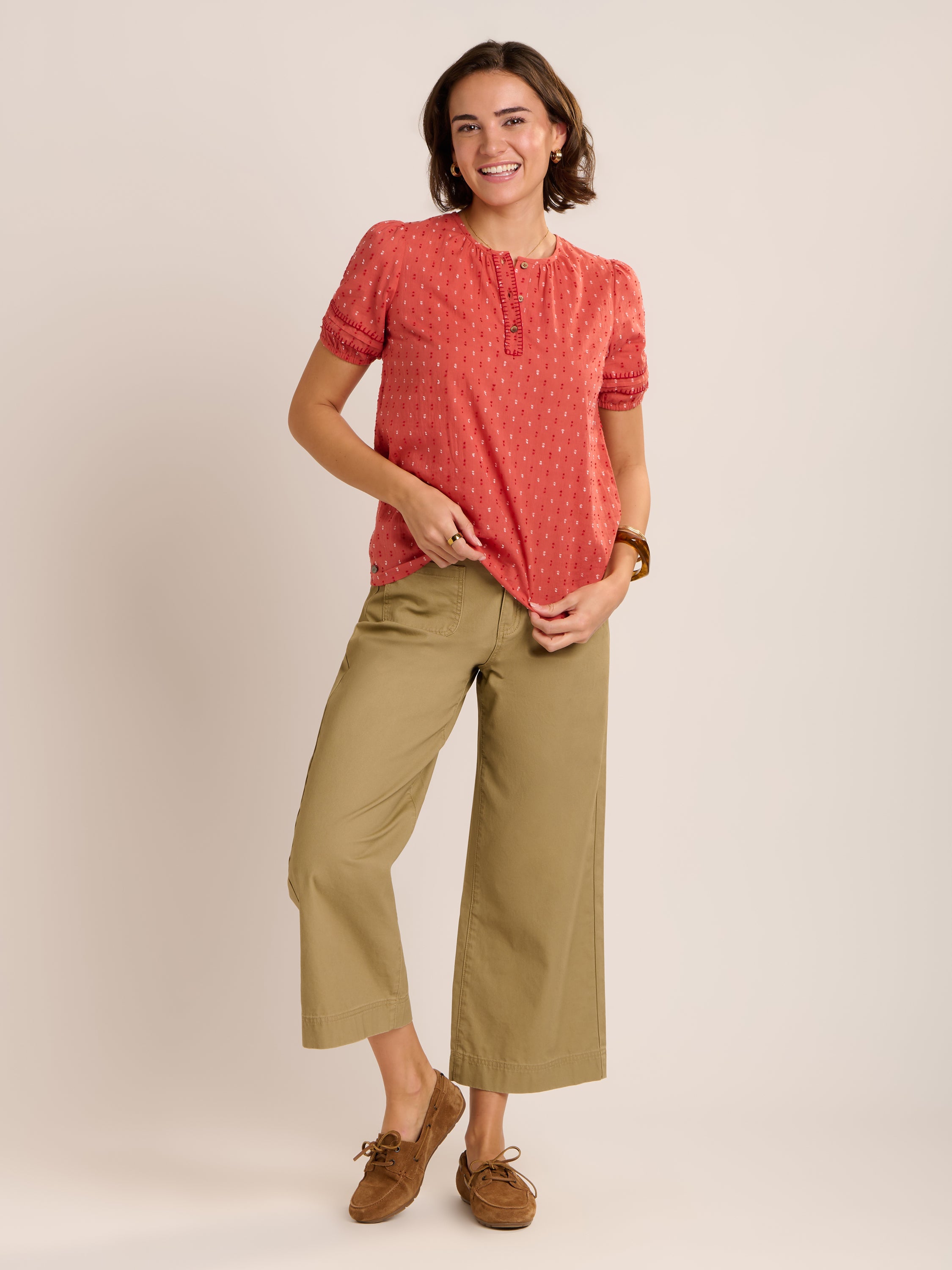 Shingle Dobby Blouse