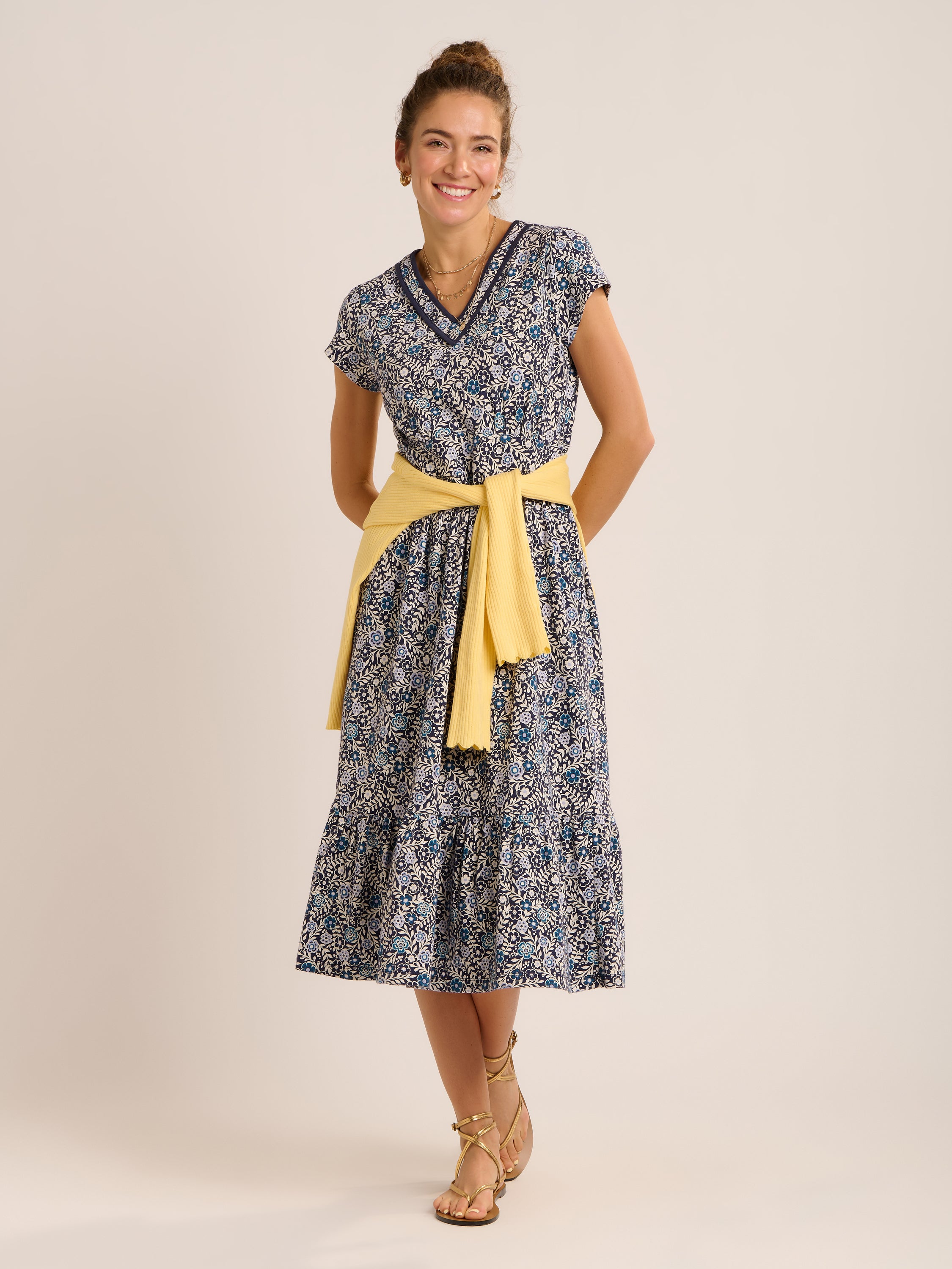 Lucia Jersey Midi Dress