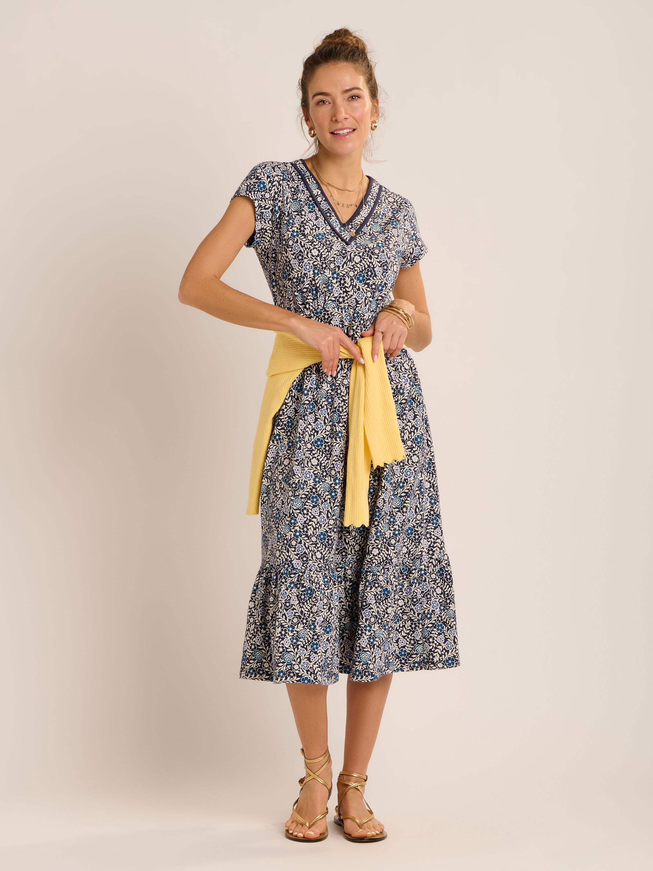 Lucia Jersey Midi Dress