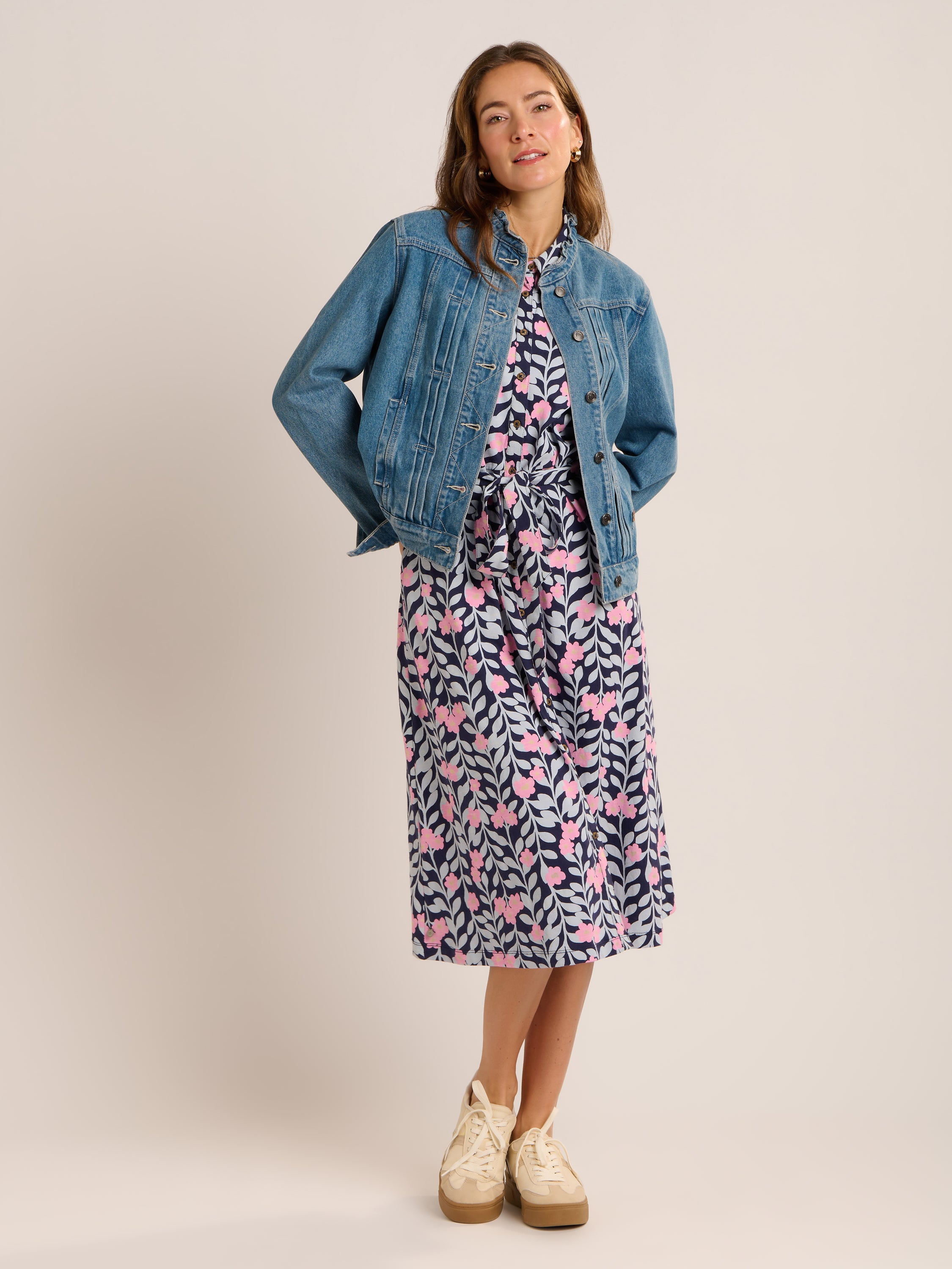 Pietra Jersey Midi Dress