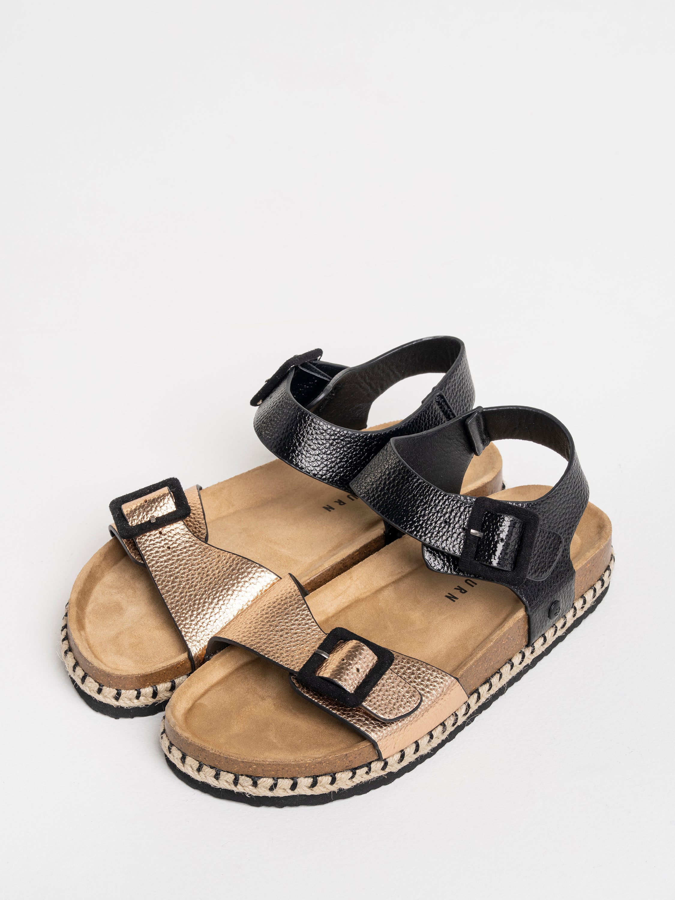 Verity Metallic Sandals