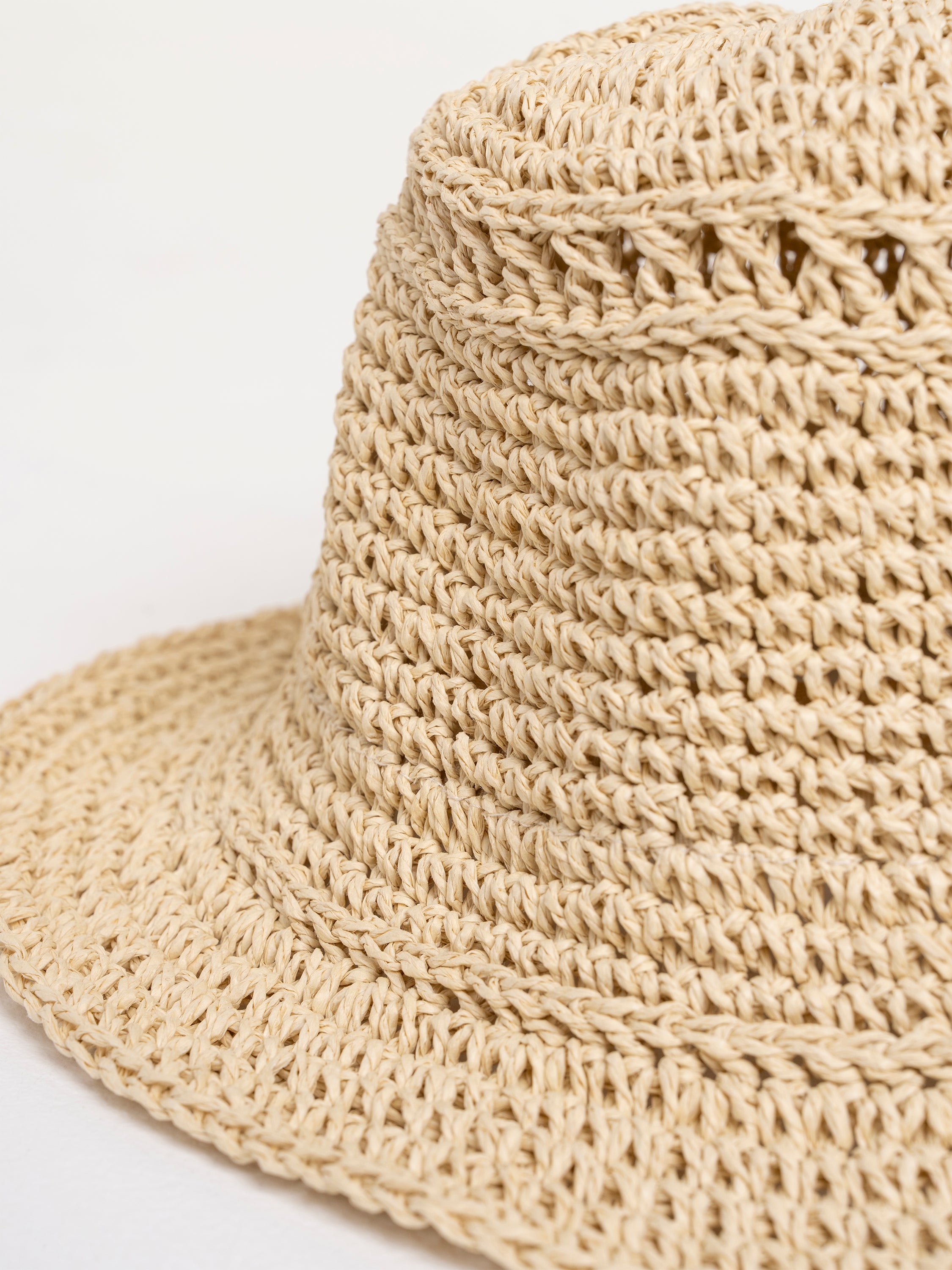 Delph Paper Straw Bucket Hat
