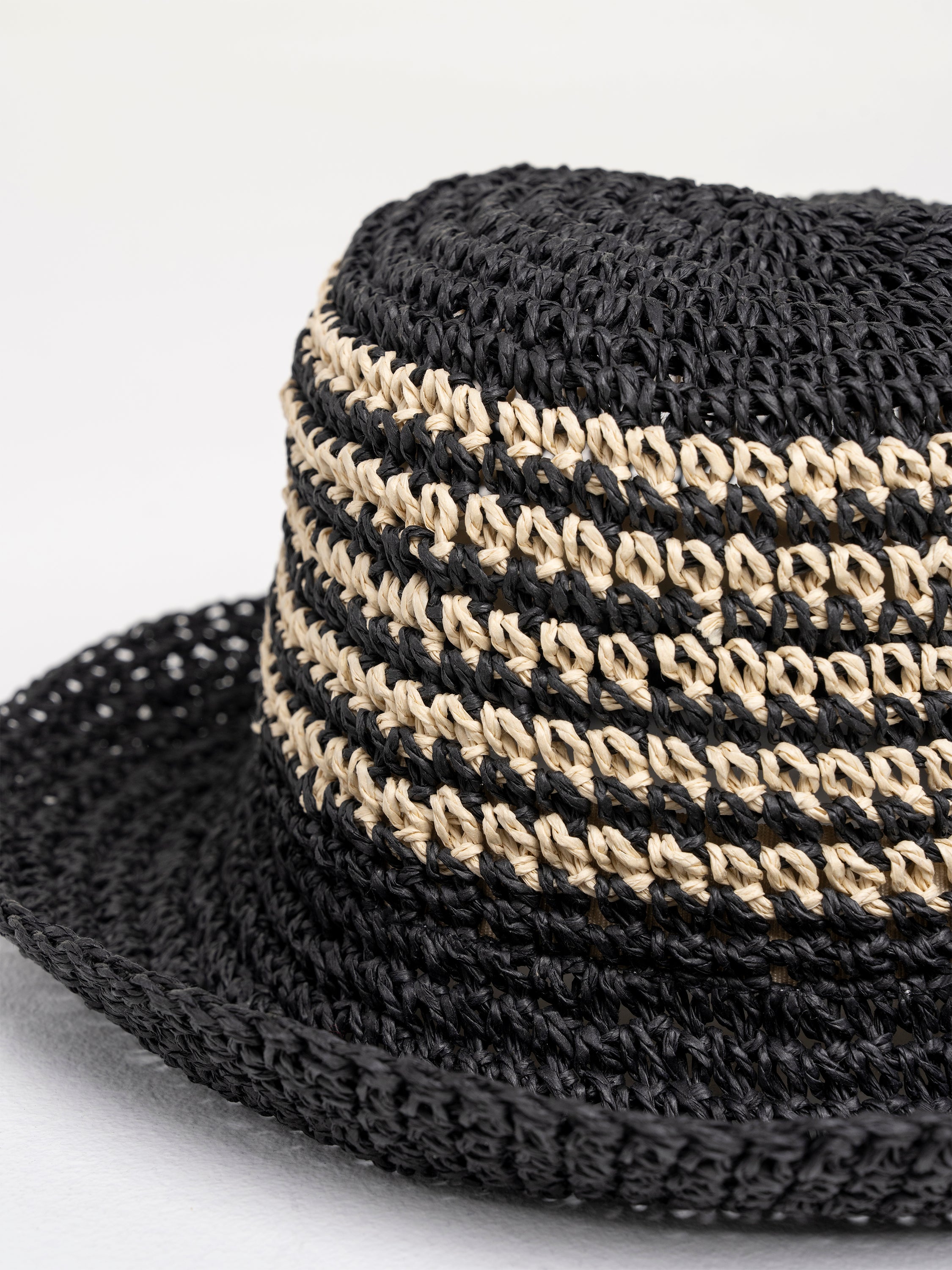 Sopley Paper Straw Bucket Hat