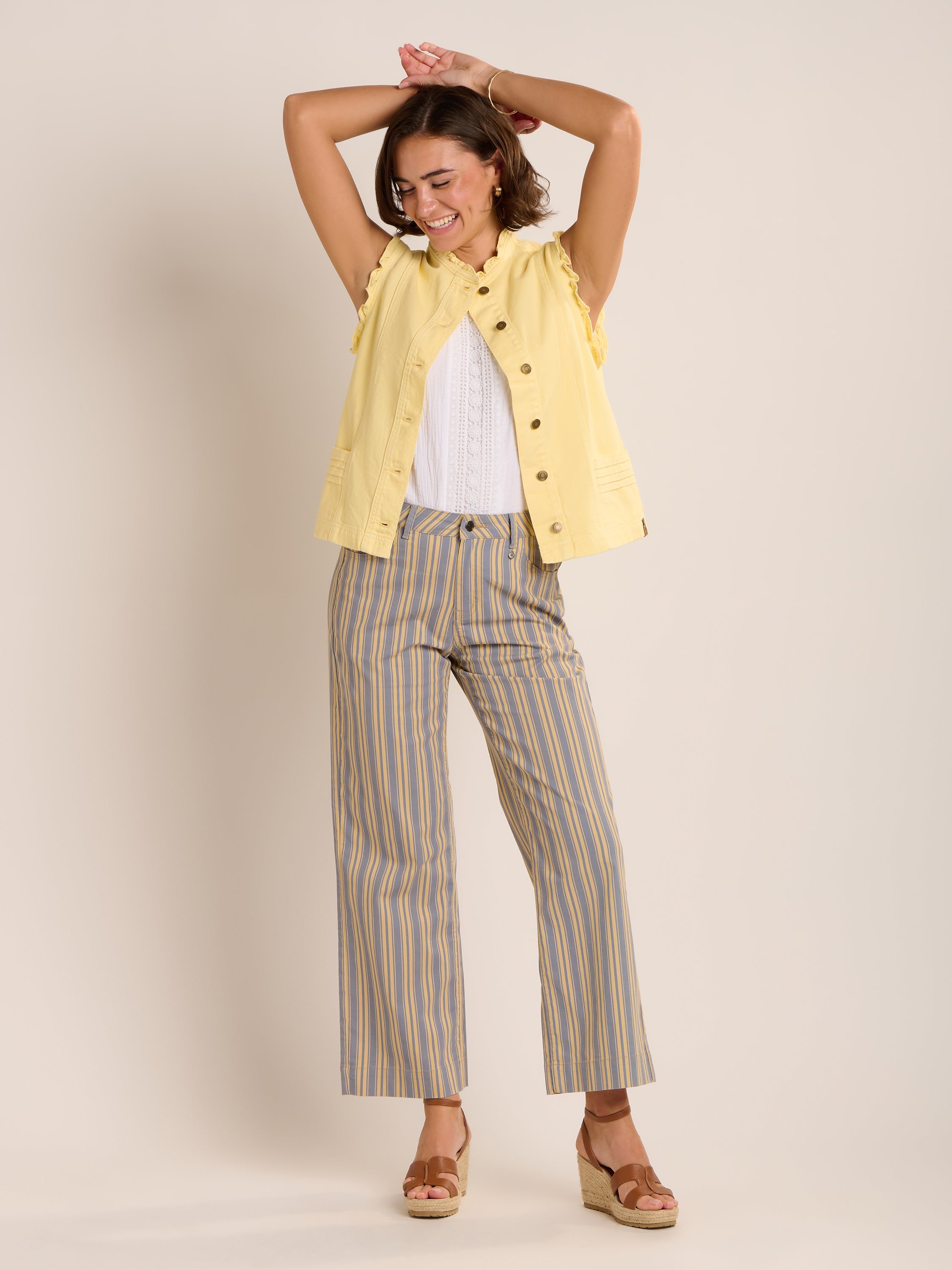 Mariposa Denim Waistcoat