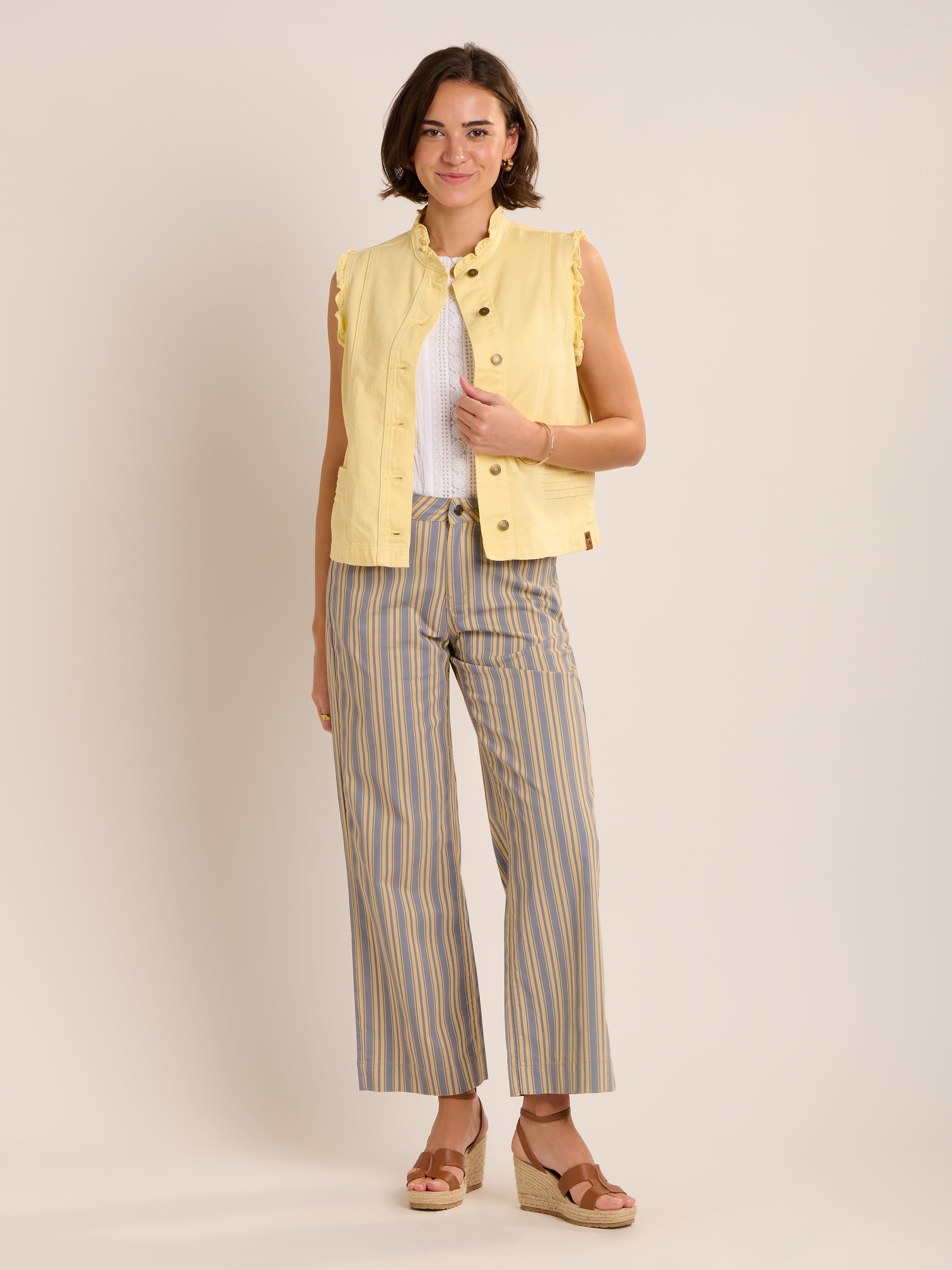 Mariposa Denim Waistcoat
