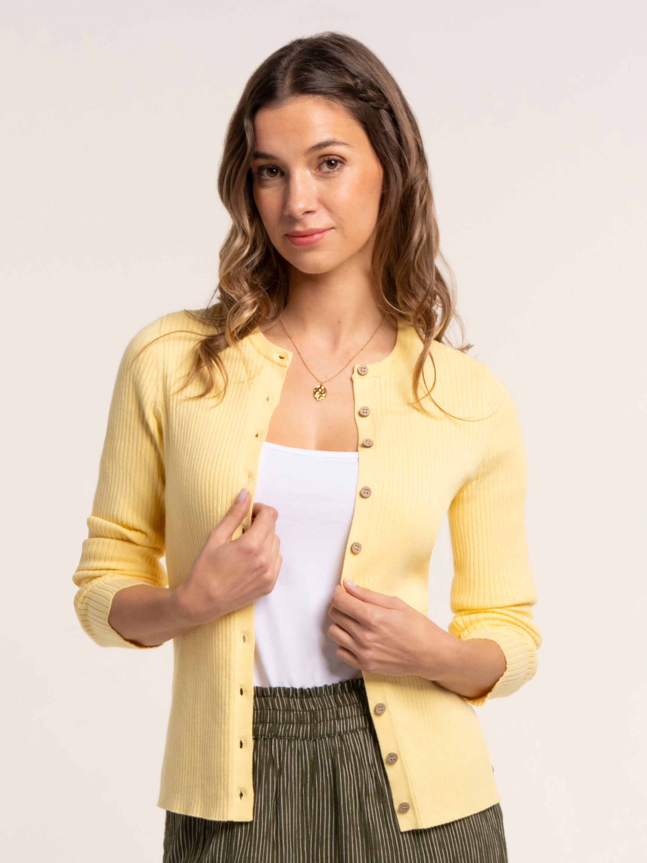 Rayna Ribbed Cardigan