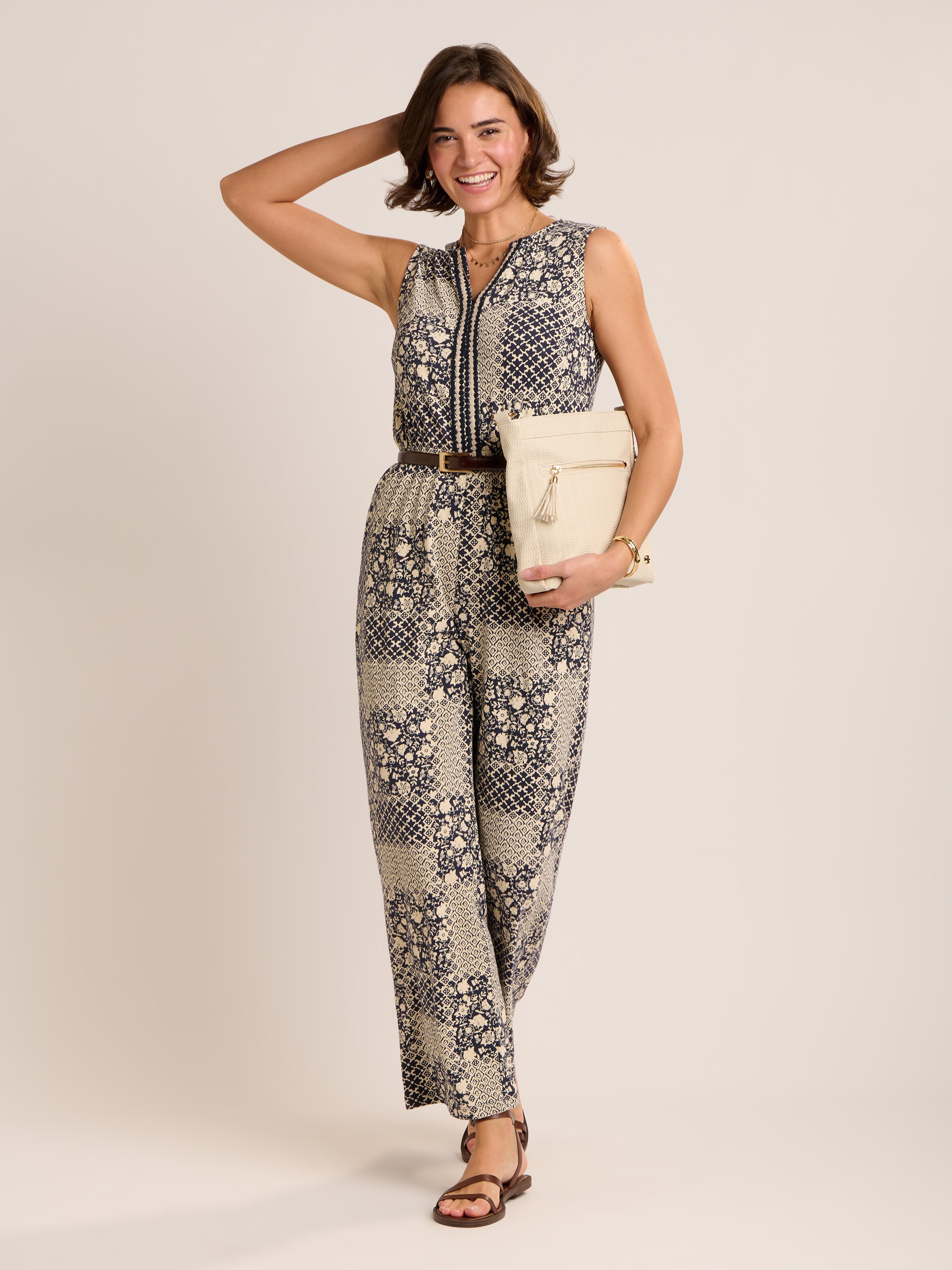 Amanda Jersey Jumpsuit