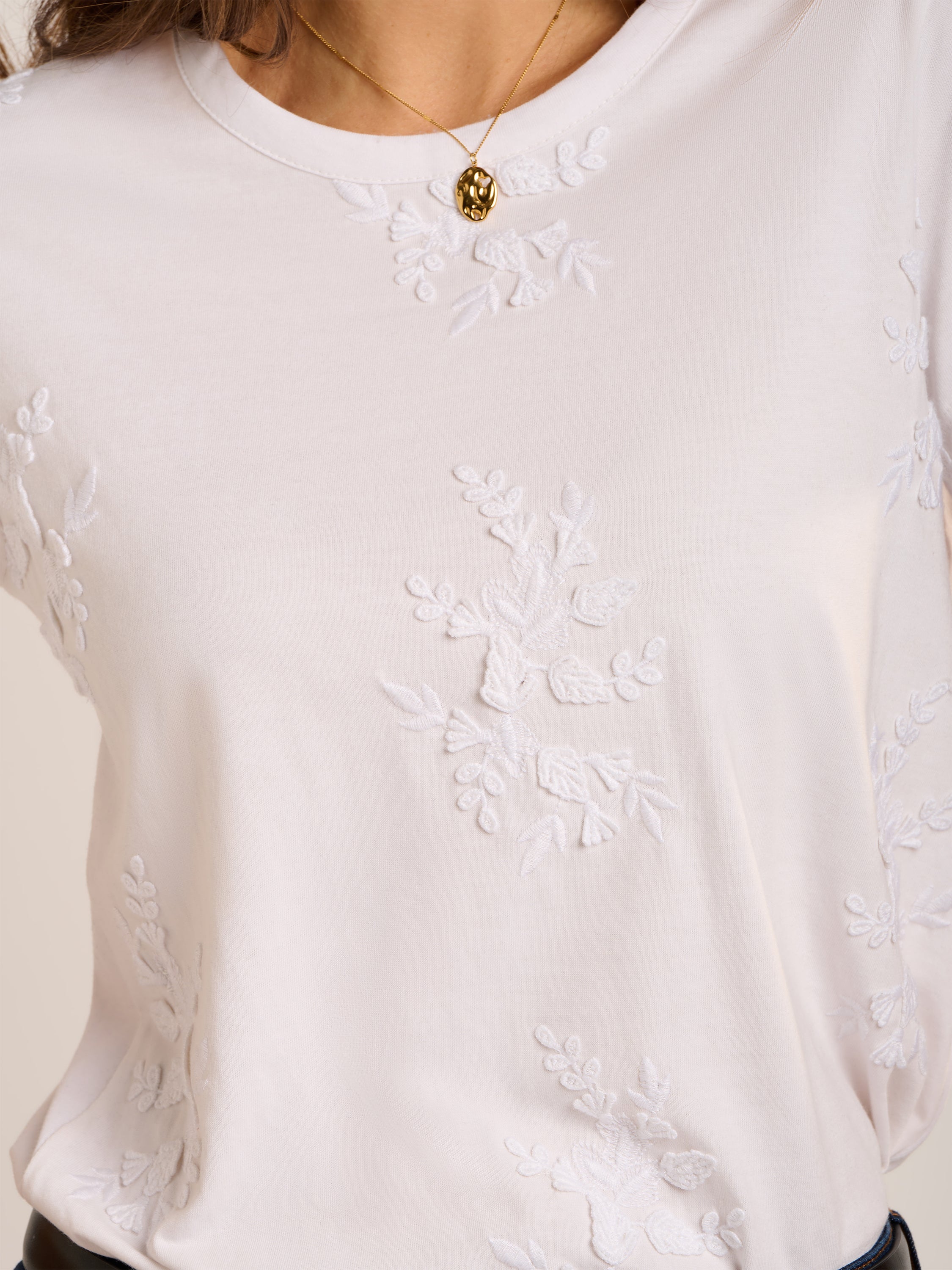 Agathe Embroidered T-Shirt