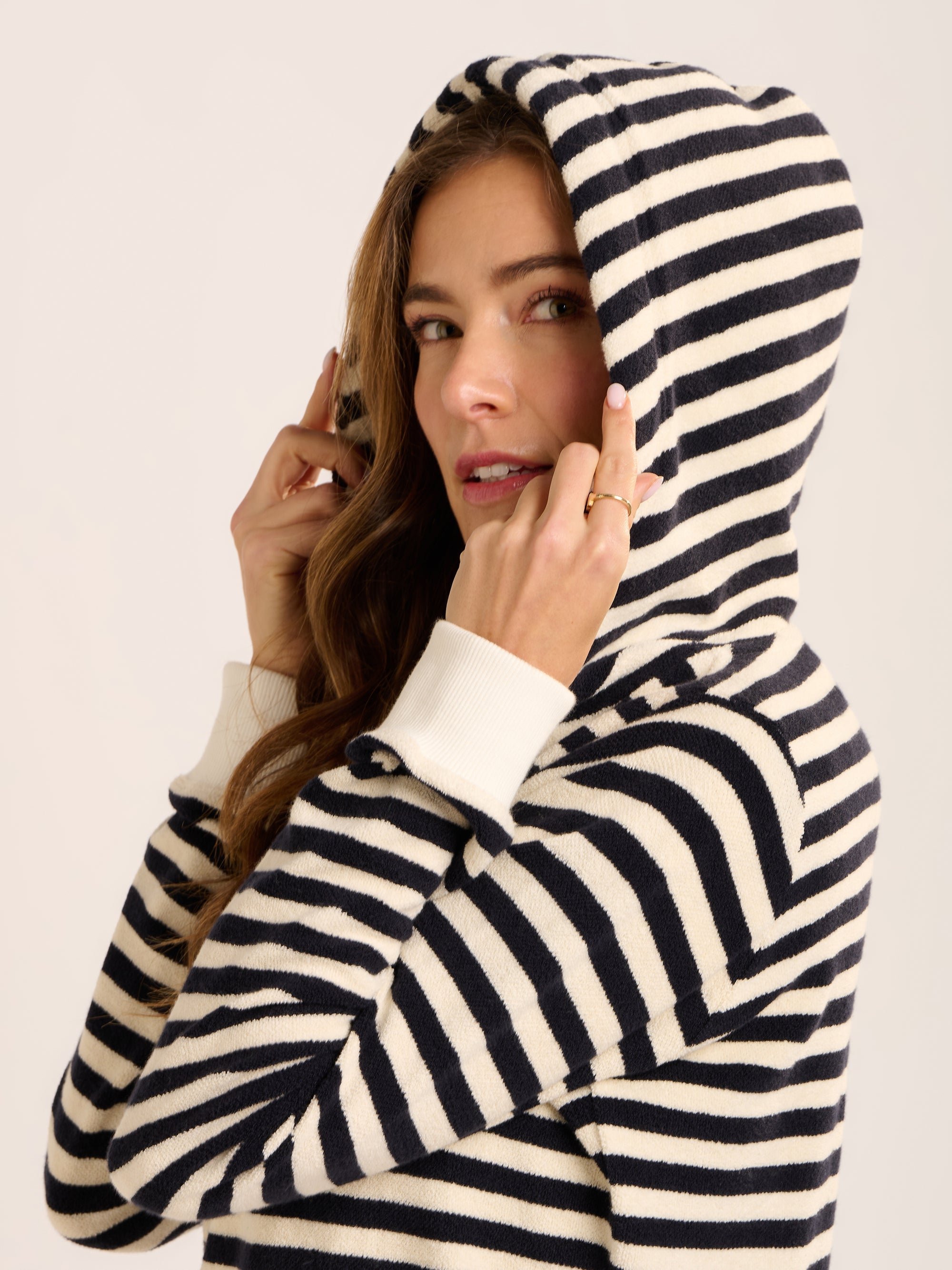 Blackwater Textured Elise Hoodie