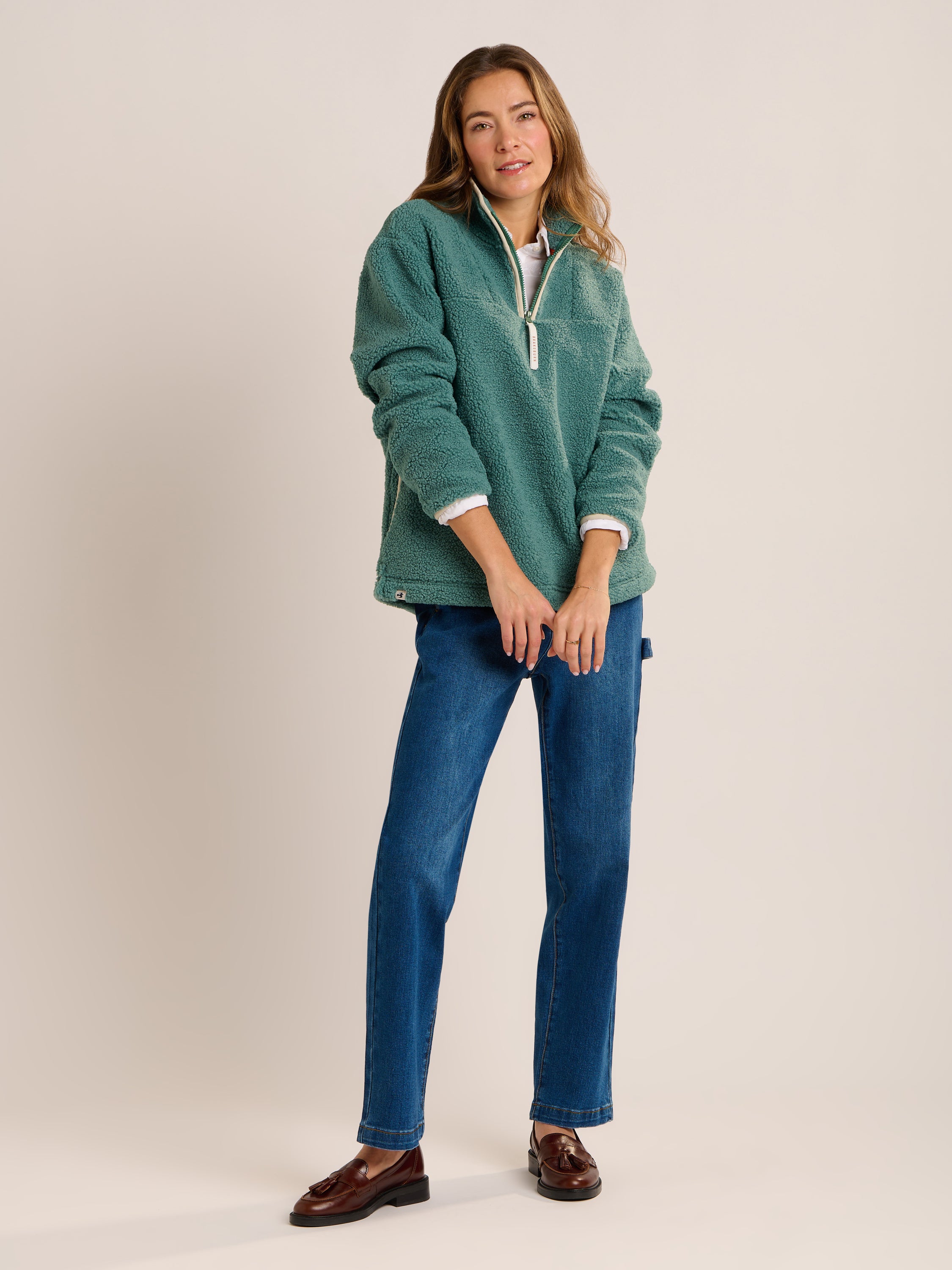 Mangerton Quarter Zip Borg Fleece