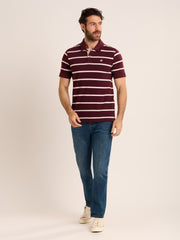 Seaham Stripe Pique Polo