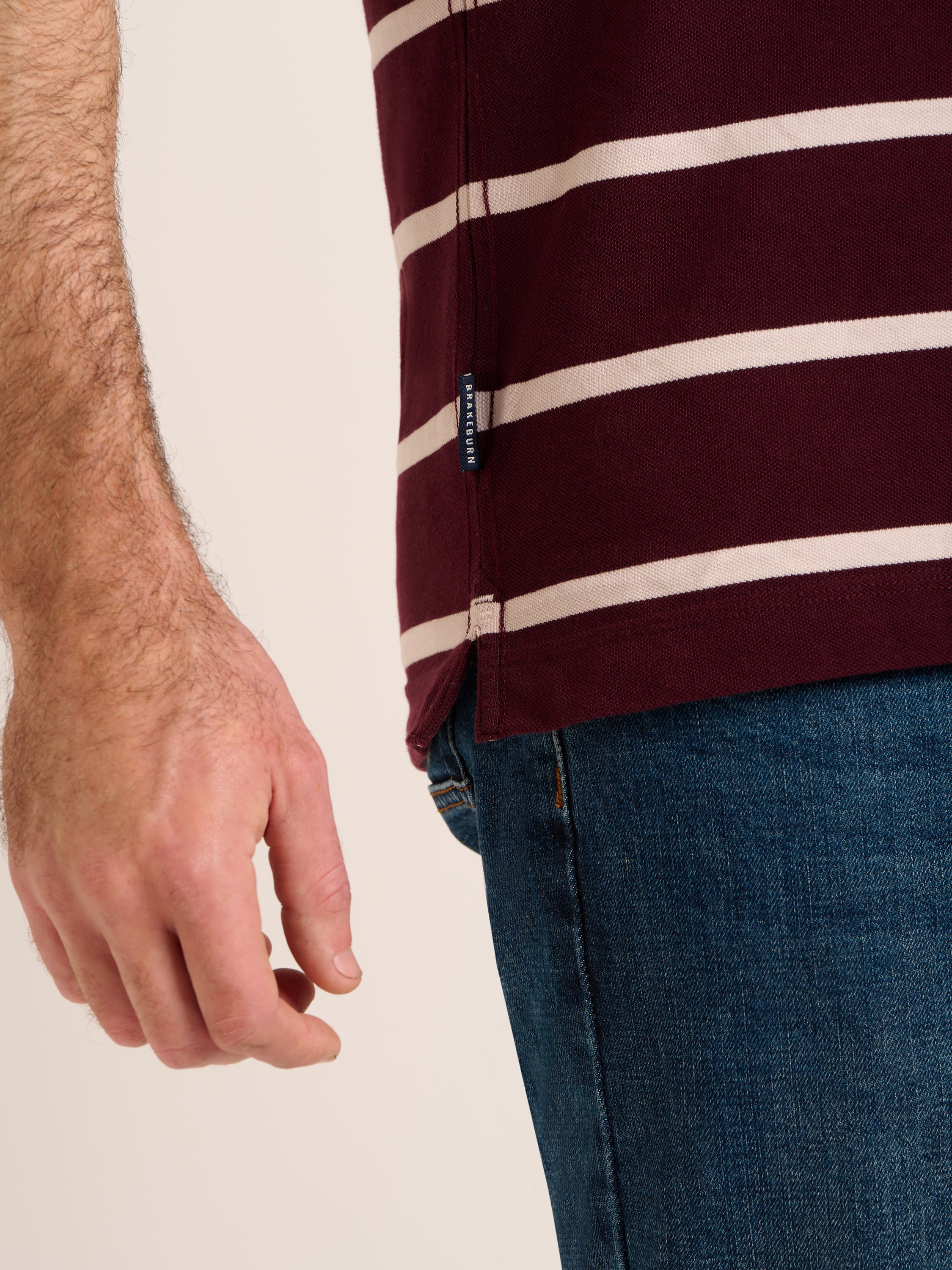 Seaham Stripe Pique Polo