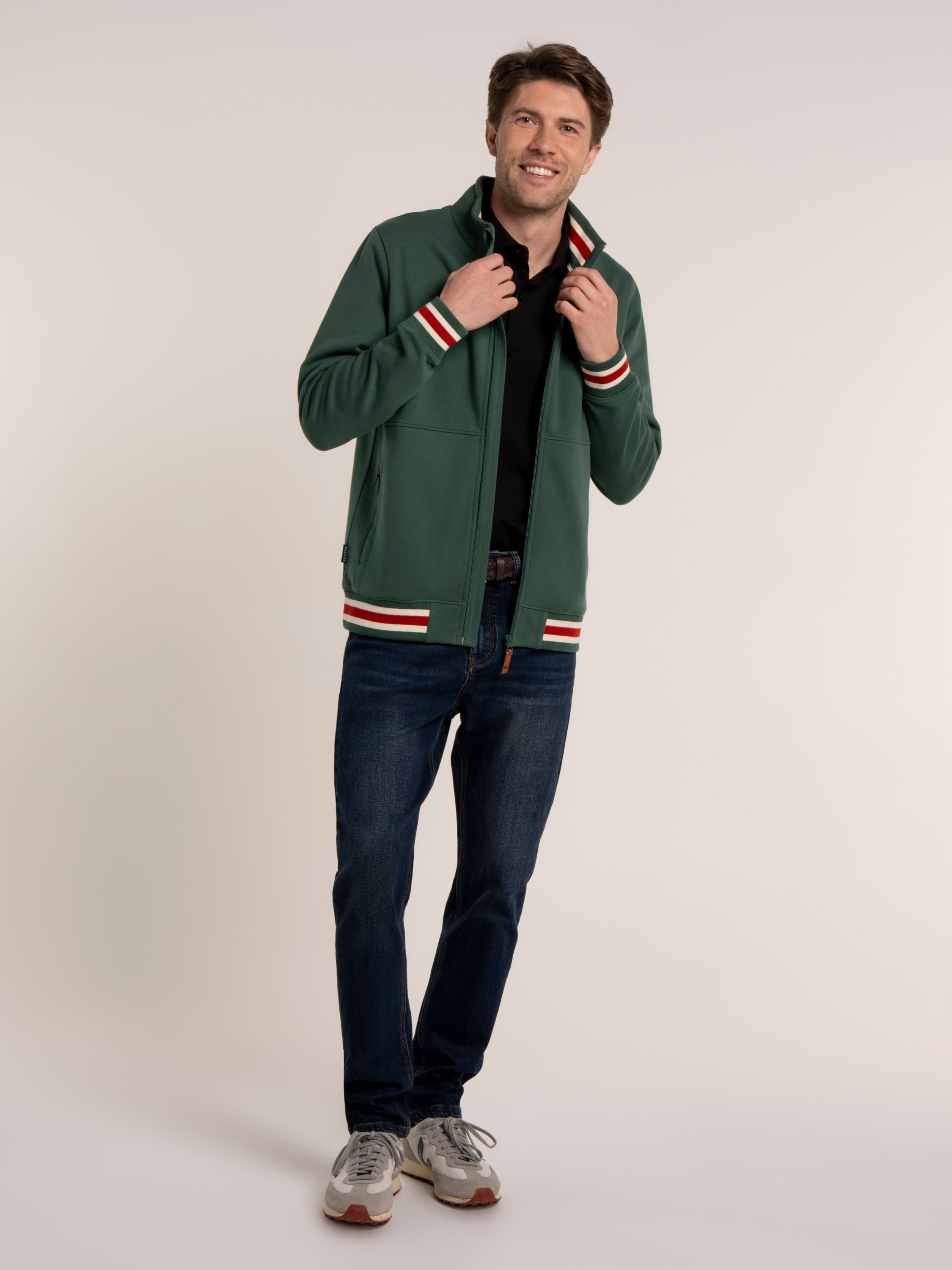 Wayford Zip Through Sweat Jacket