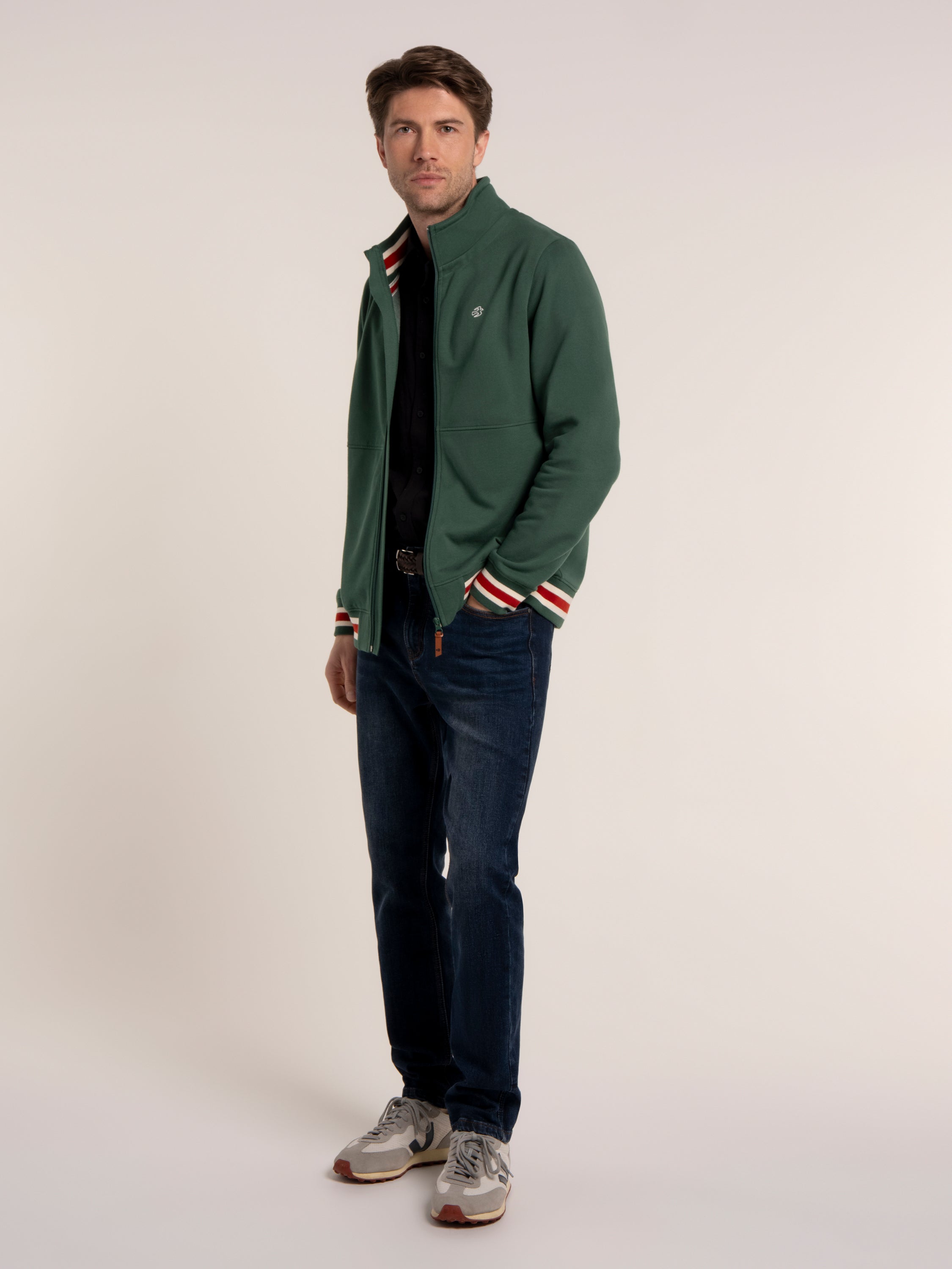 Wayford Zip Through Sweat Jacket