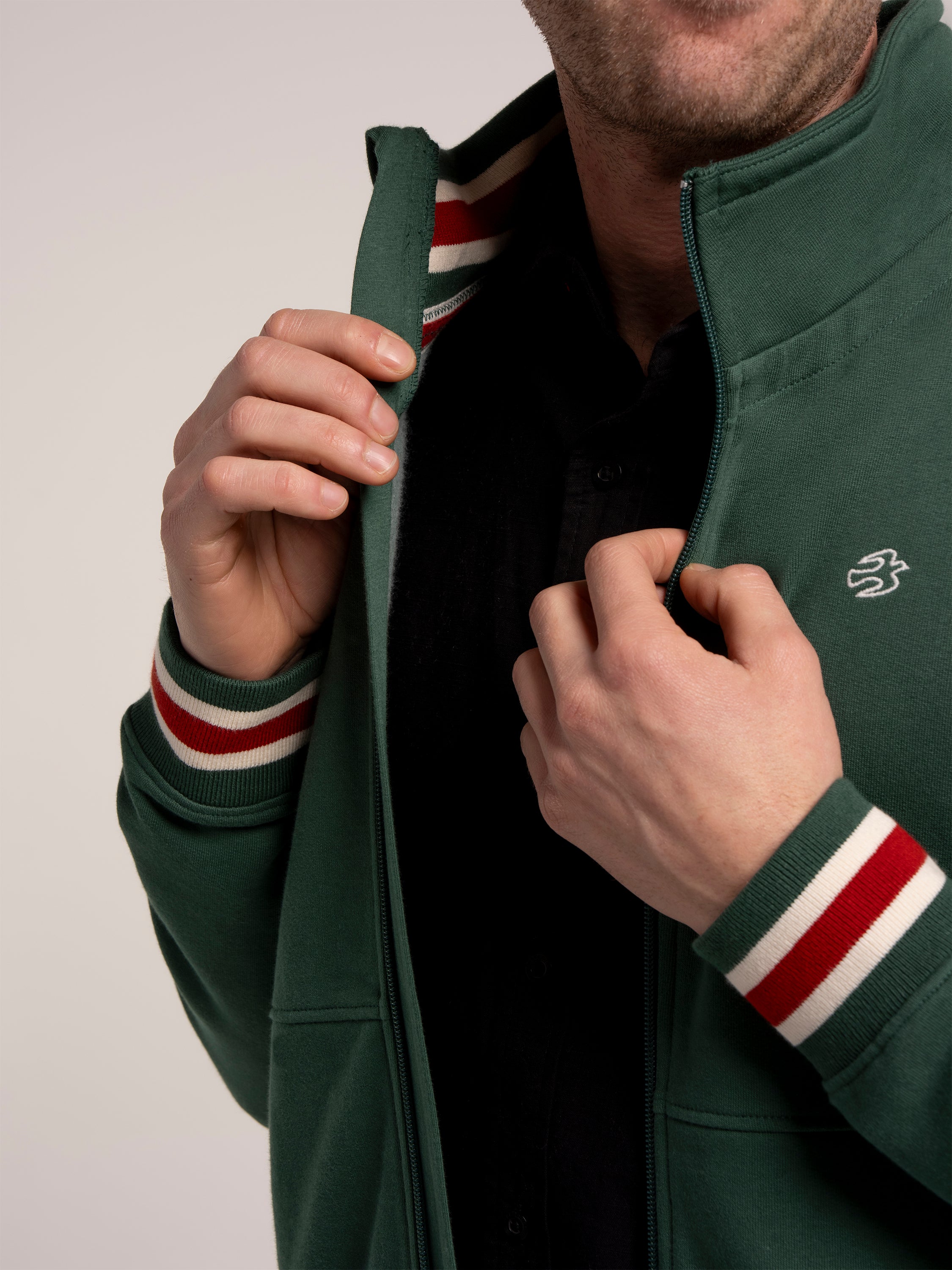 Wayford Zip Through Sweat Jacket