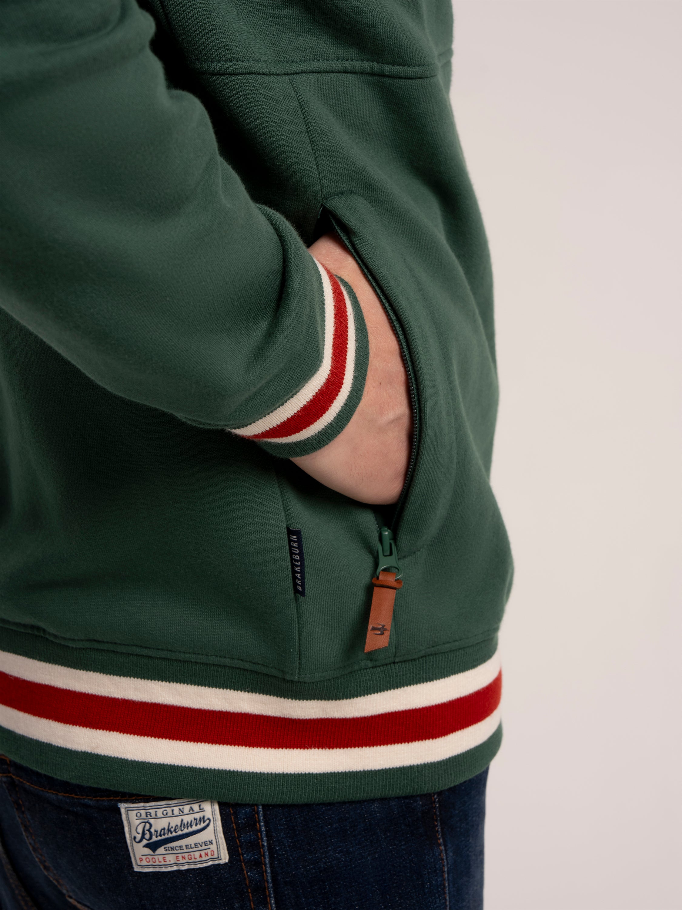 Wayford Zip Through Sweat Jacket