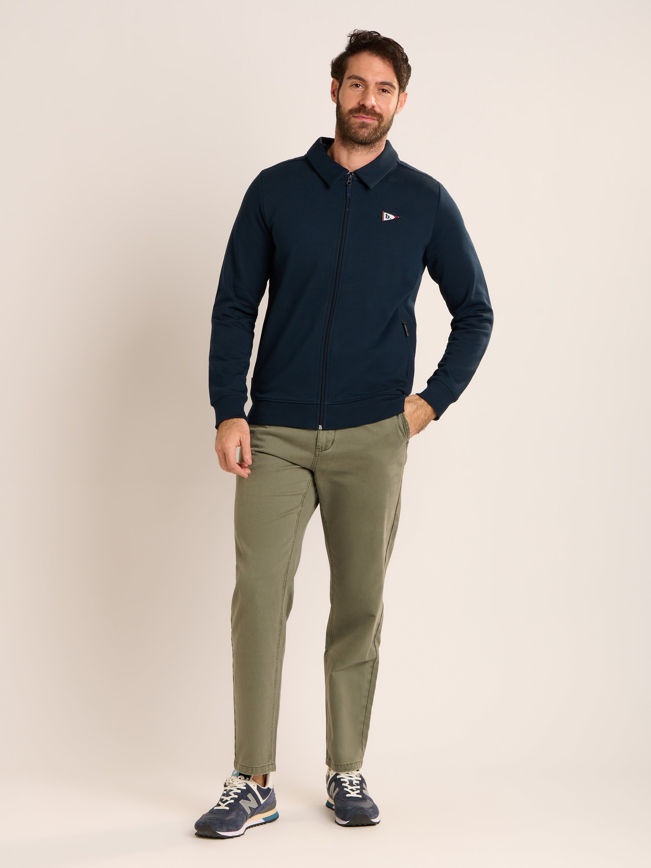 Duncliffe Zip Through Sweat Jacket