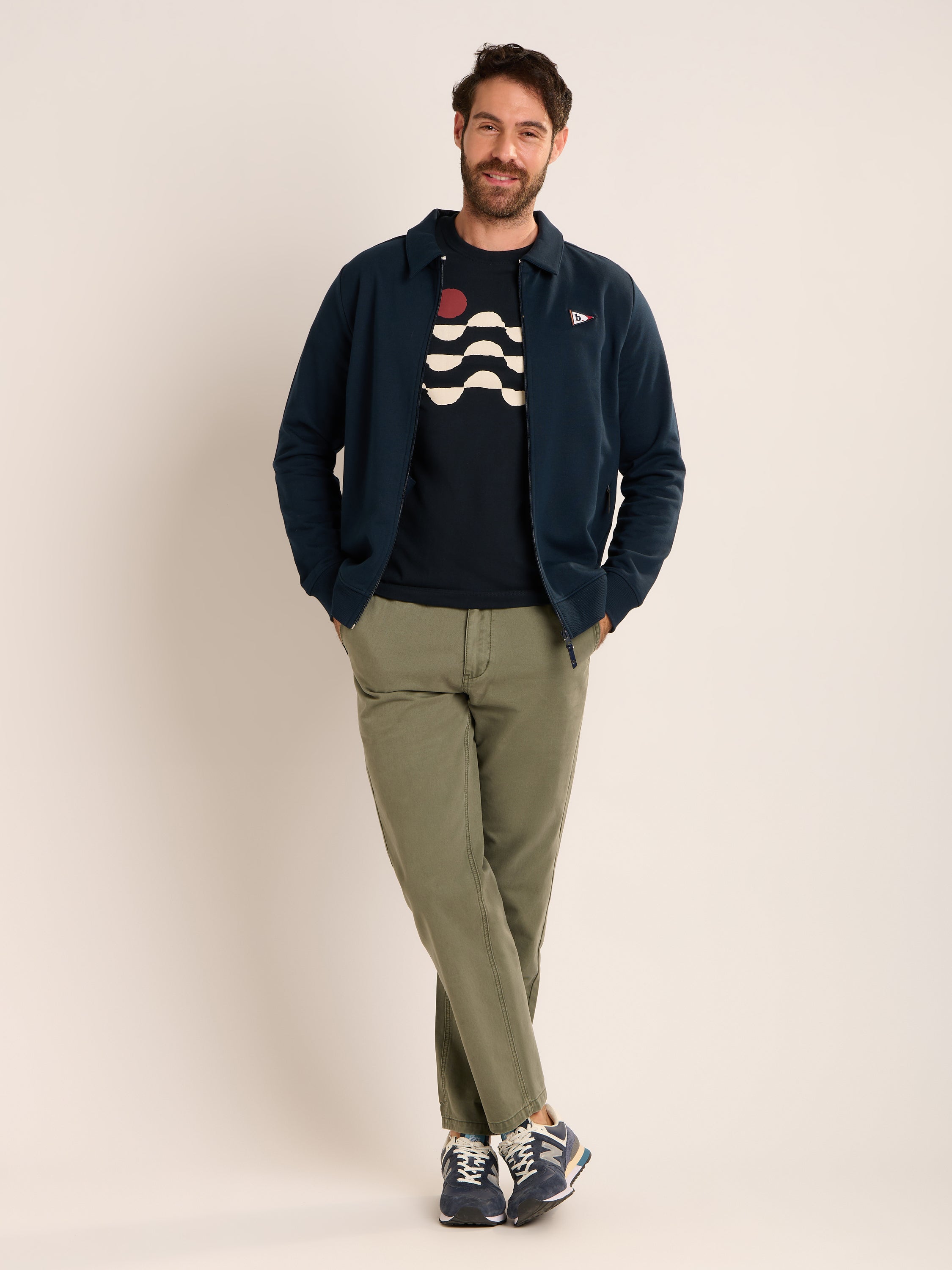 Duncliffe Zip Through Sweat Jacket