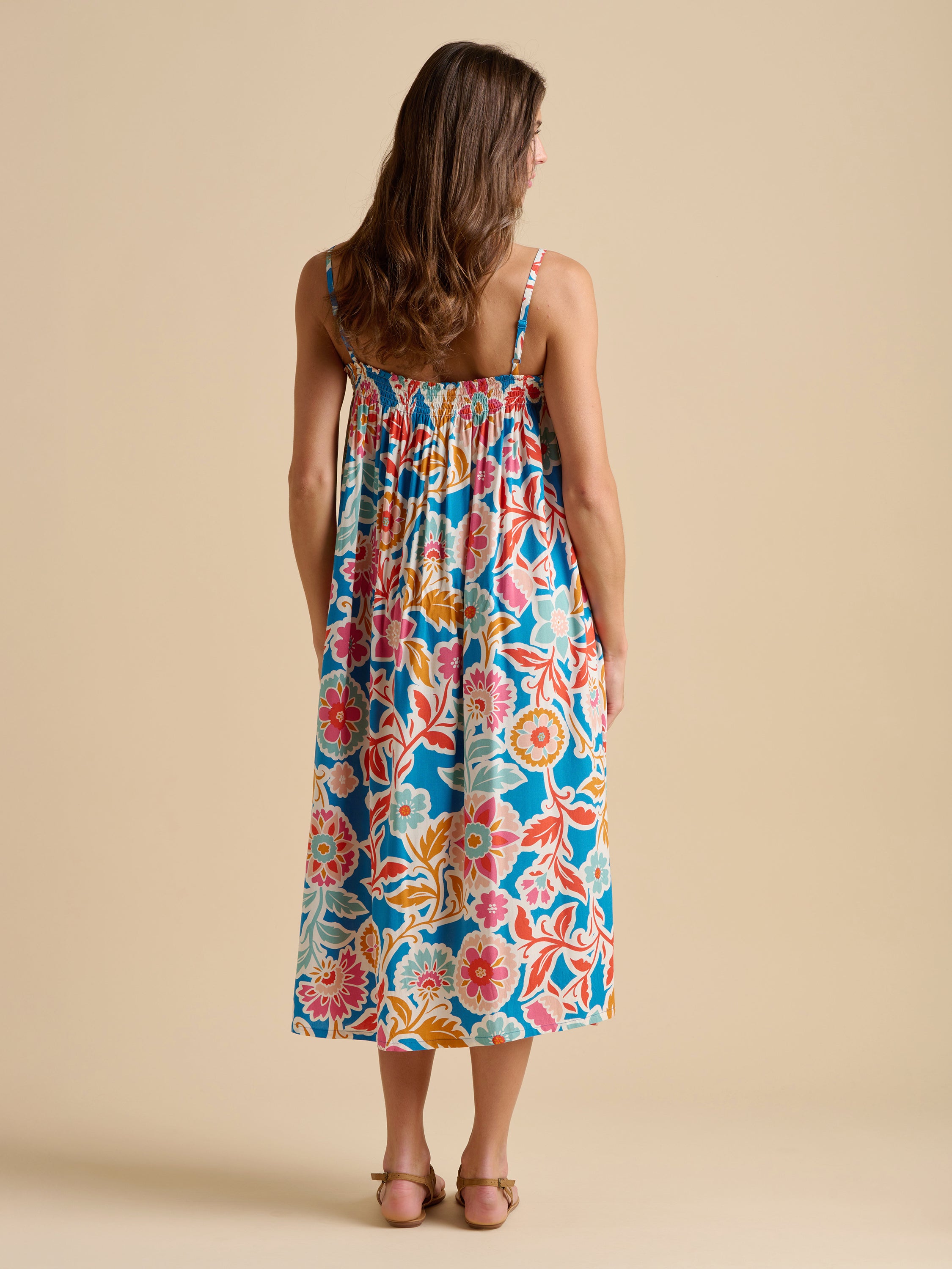 Full Bloom Midi Dress