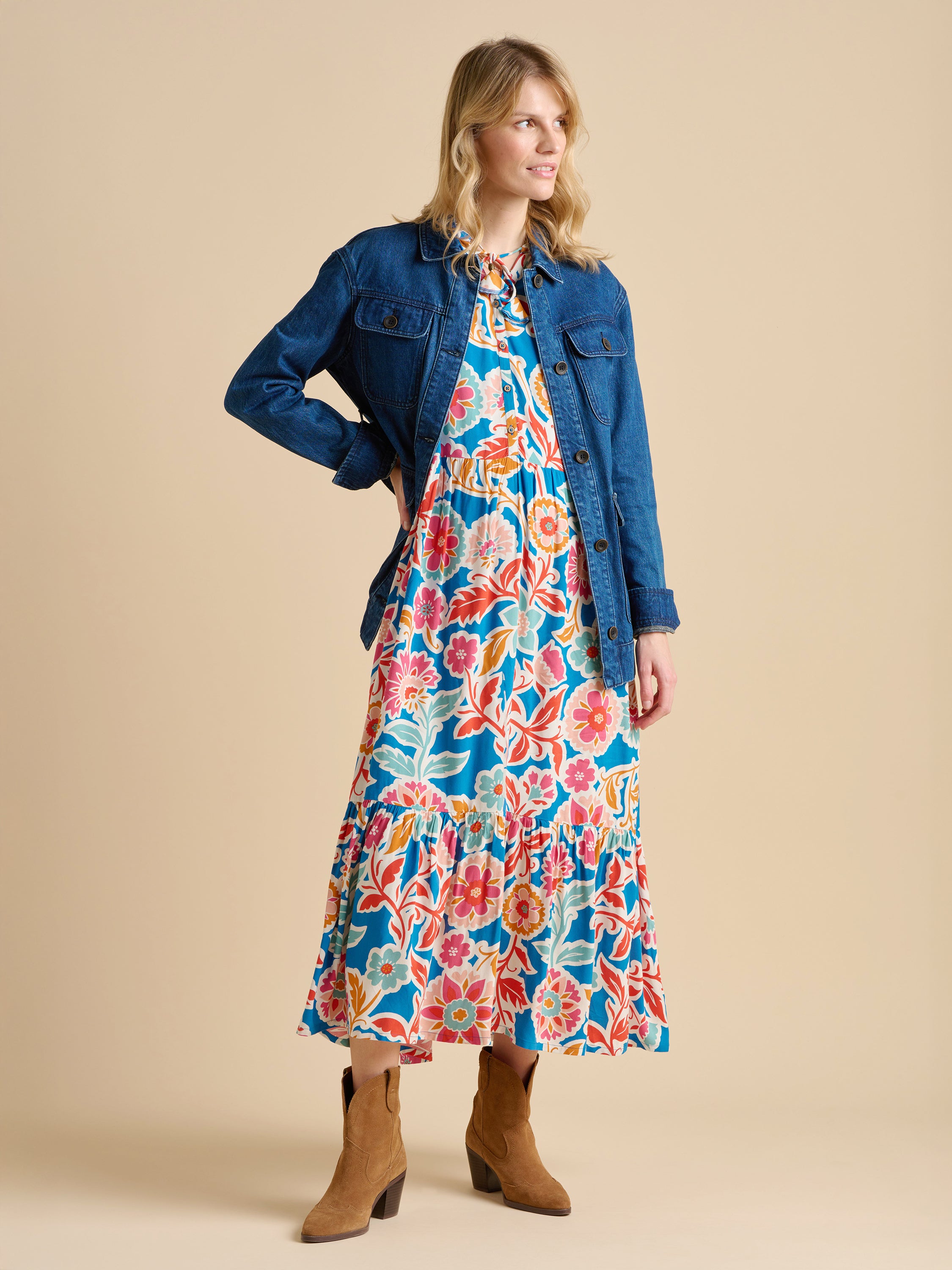 Full Bloom Maxi Dress
