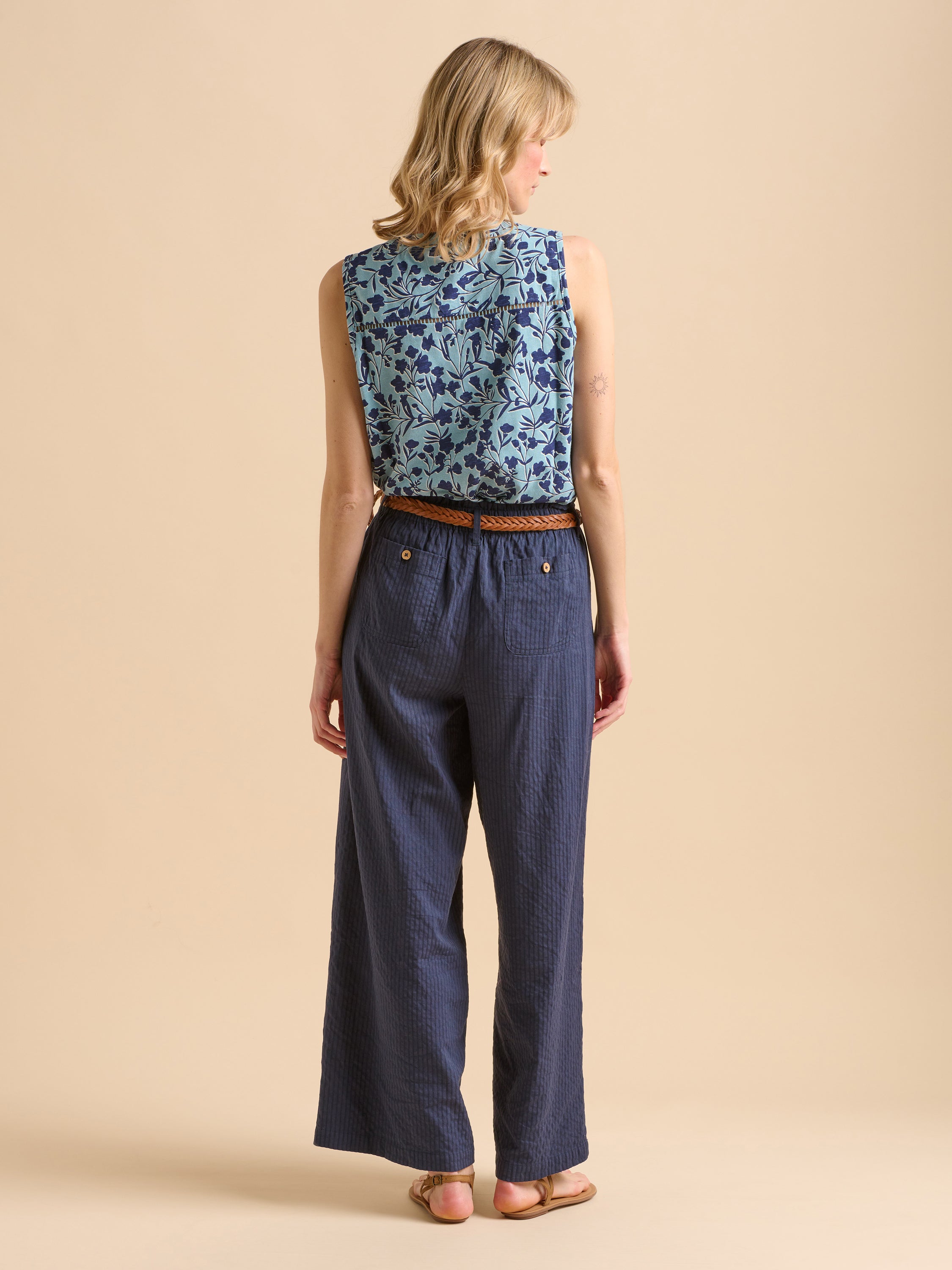 Shadow Floral Vest