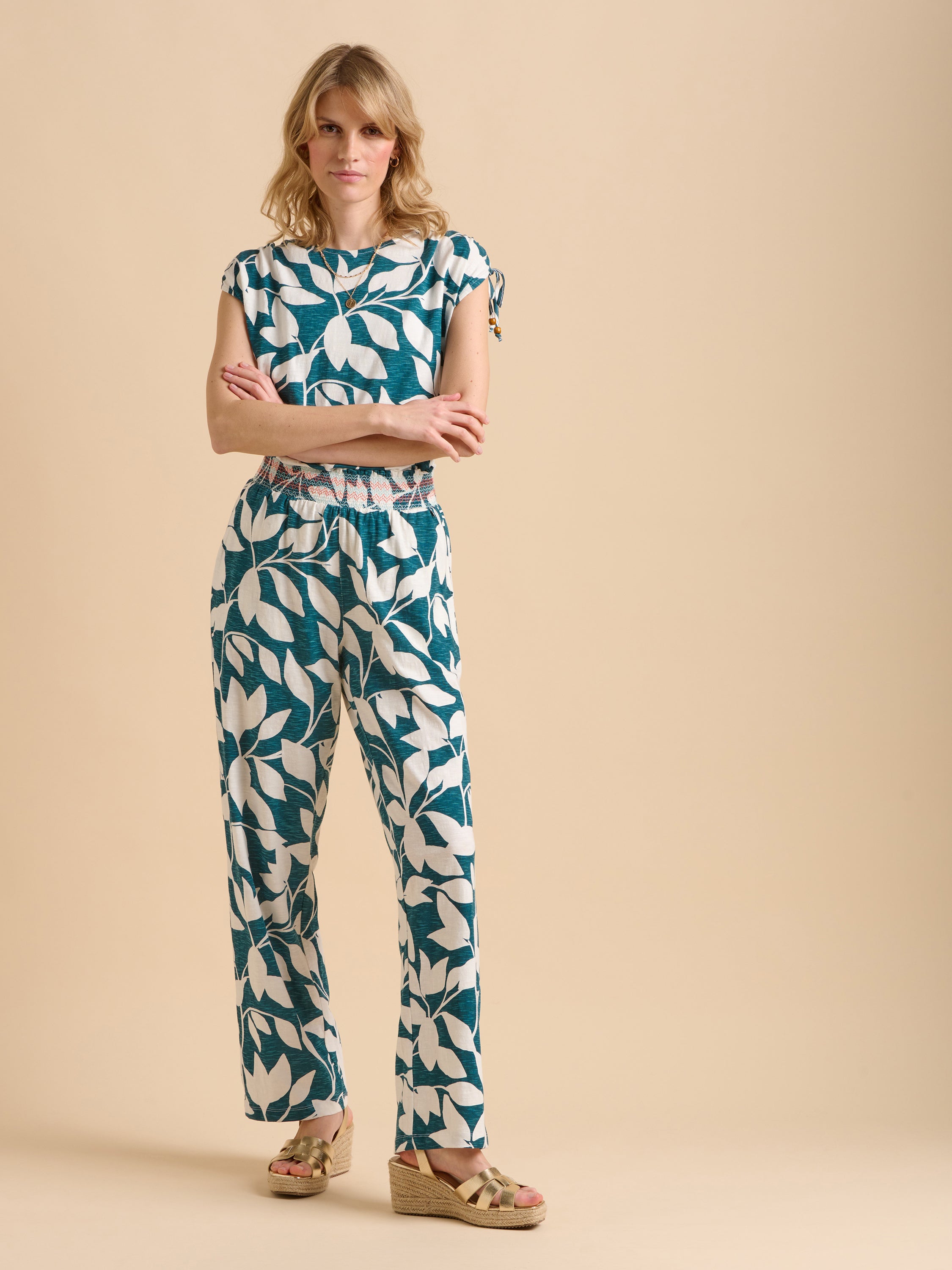 Woodland Leaves Trouser