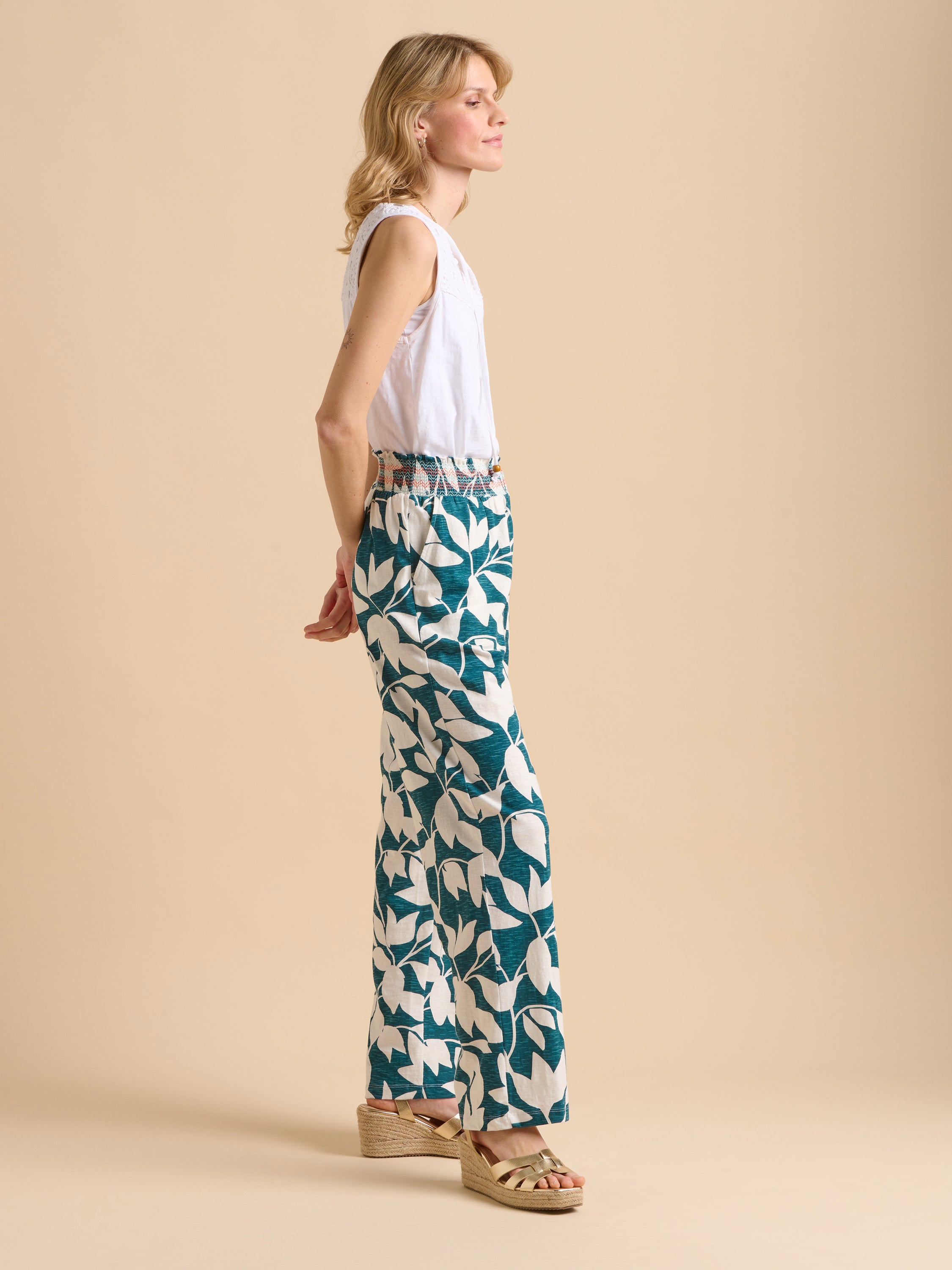 Woodland Leaves Trouser