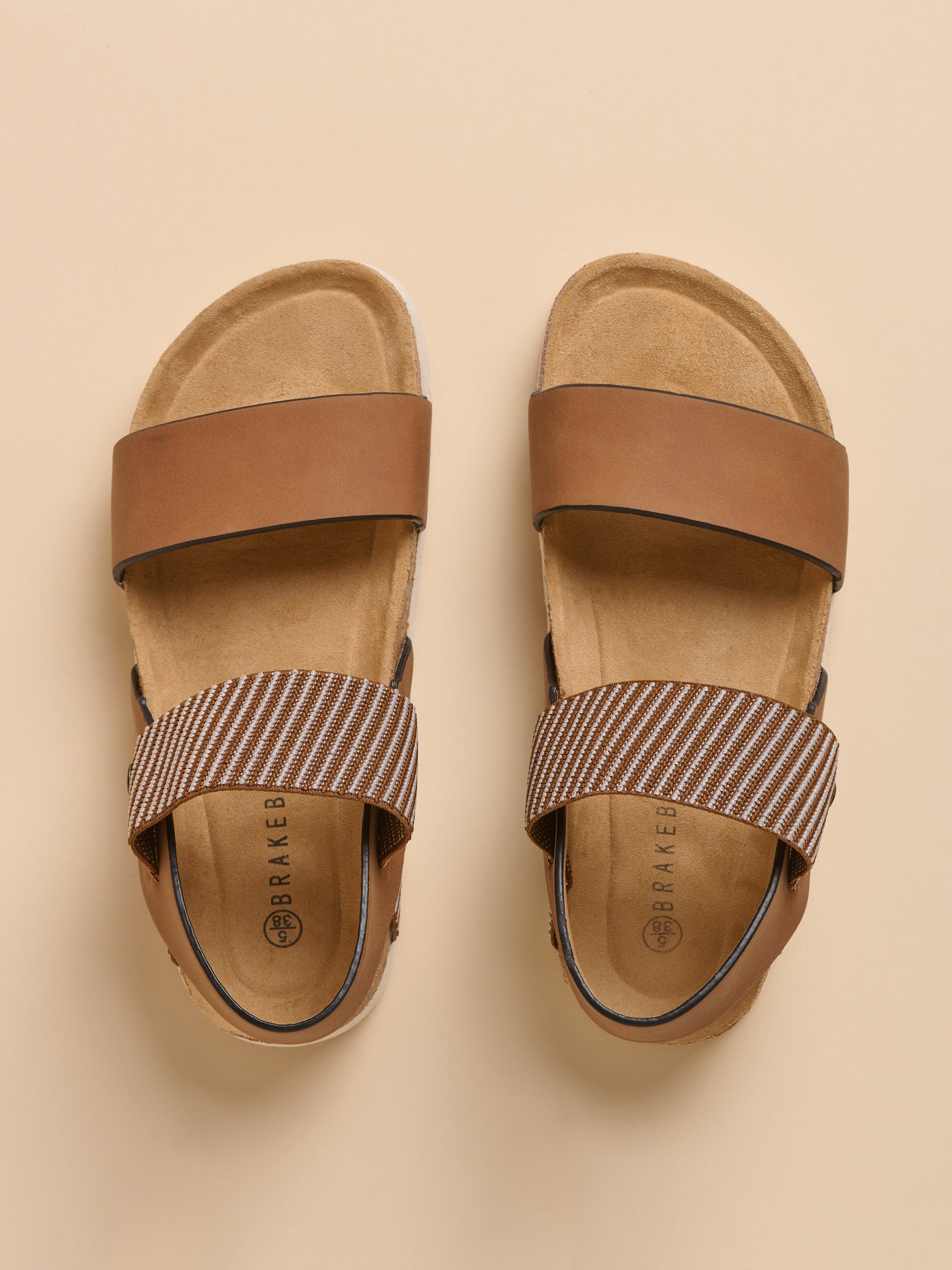 Stripe Sandal