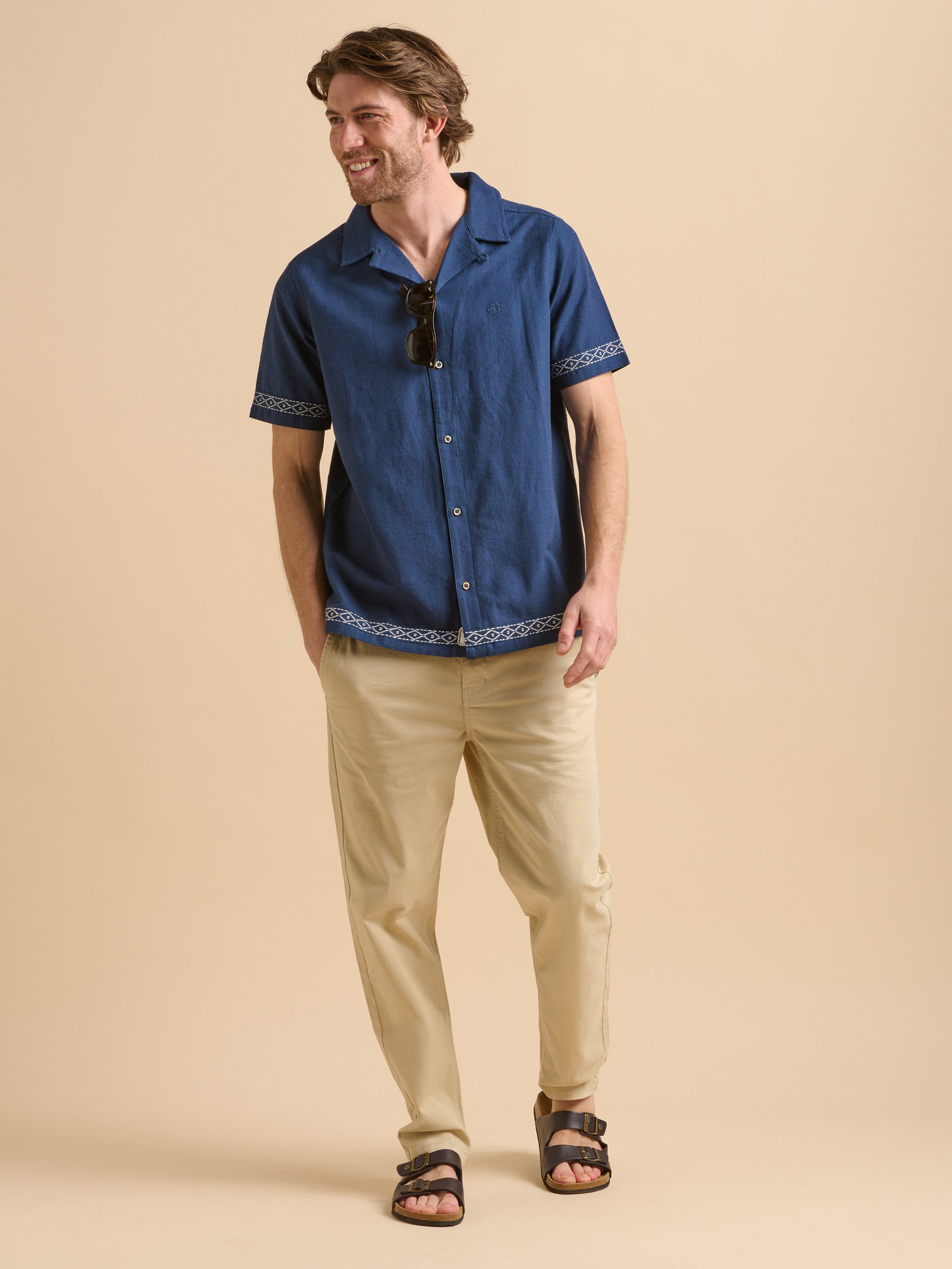 Embroidered Resort Shirt