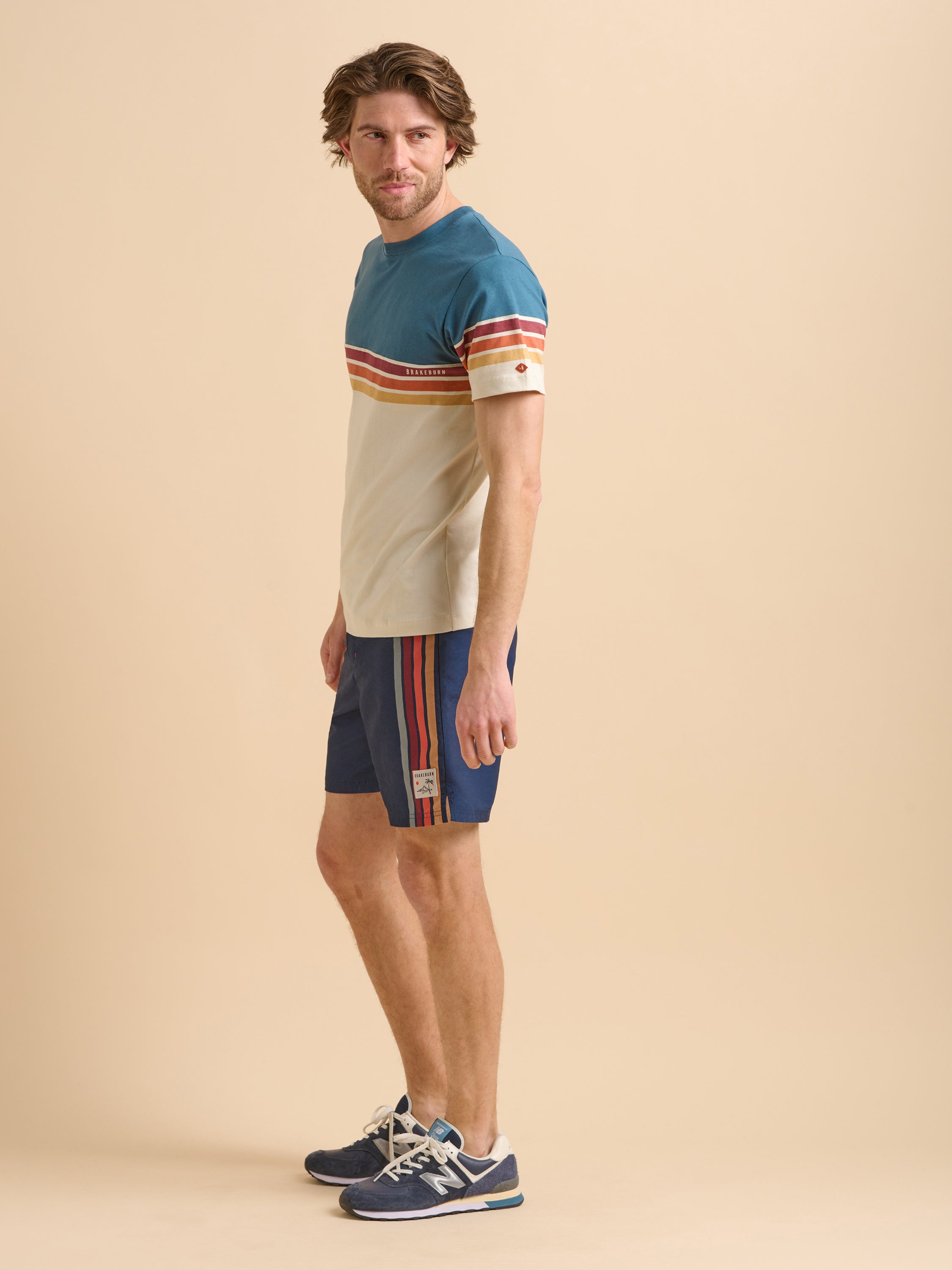 Side Stripe Boardshorts