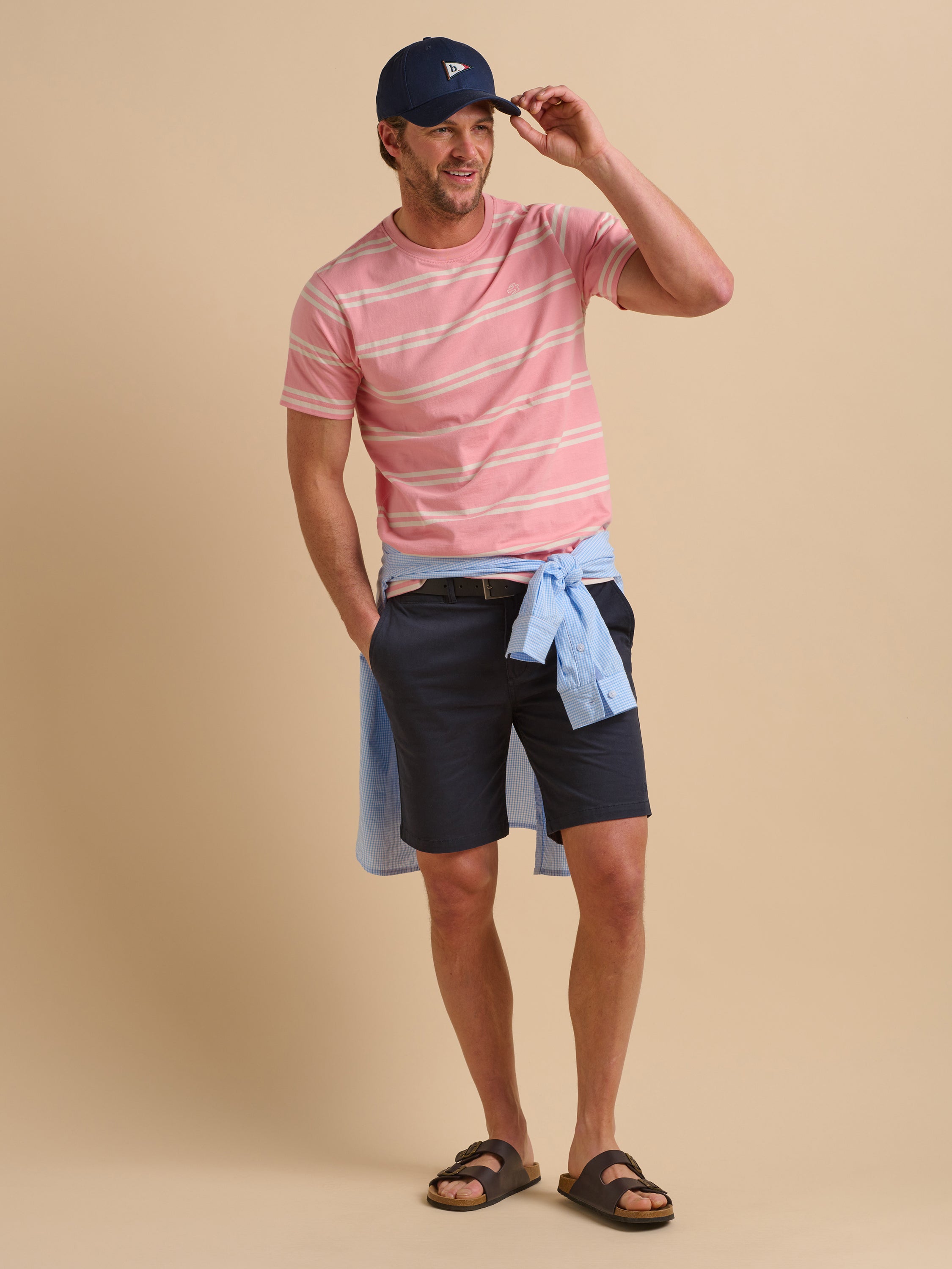 Pink Stripe Tee