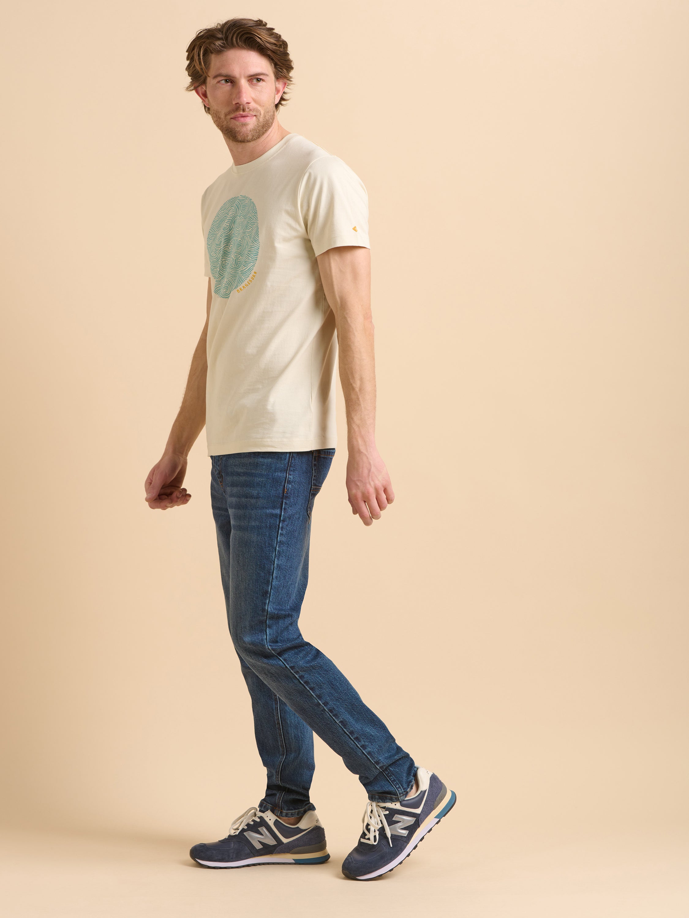 Waves Circle Tee
