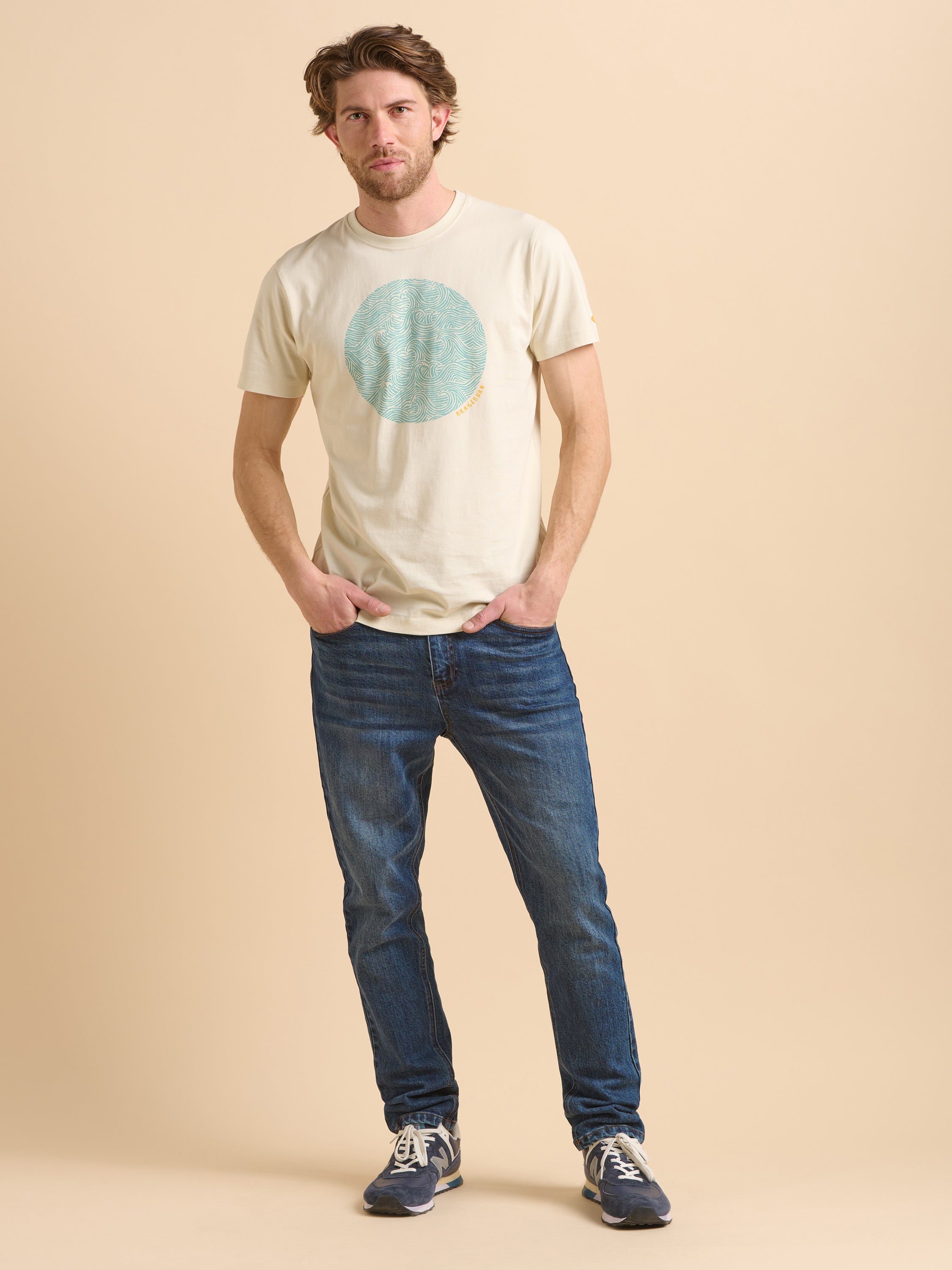 Waves Circle Tee