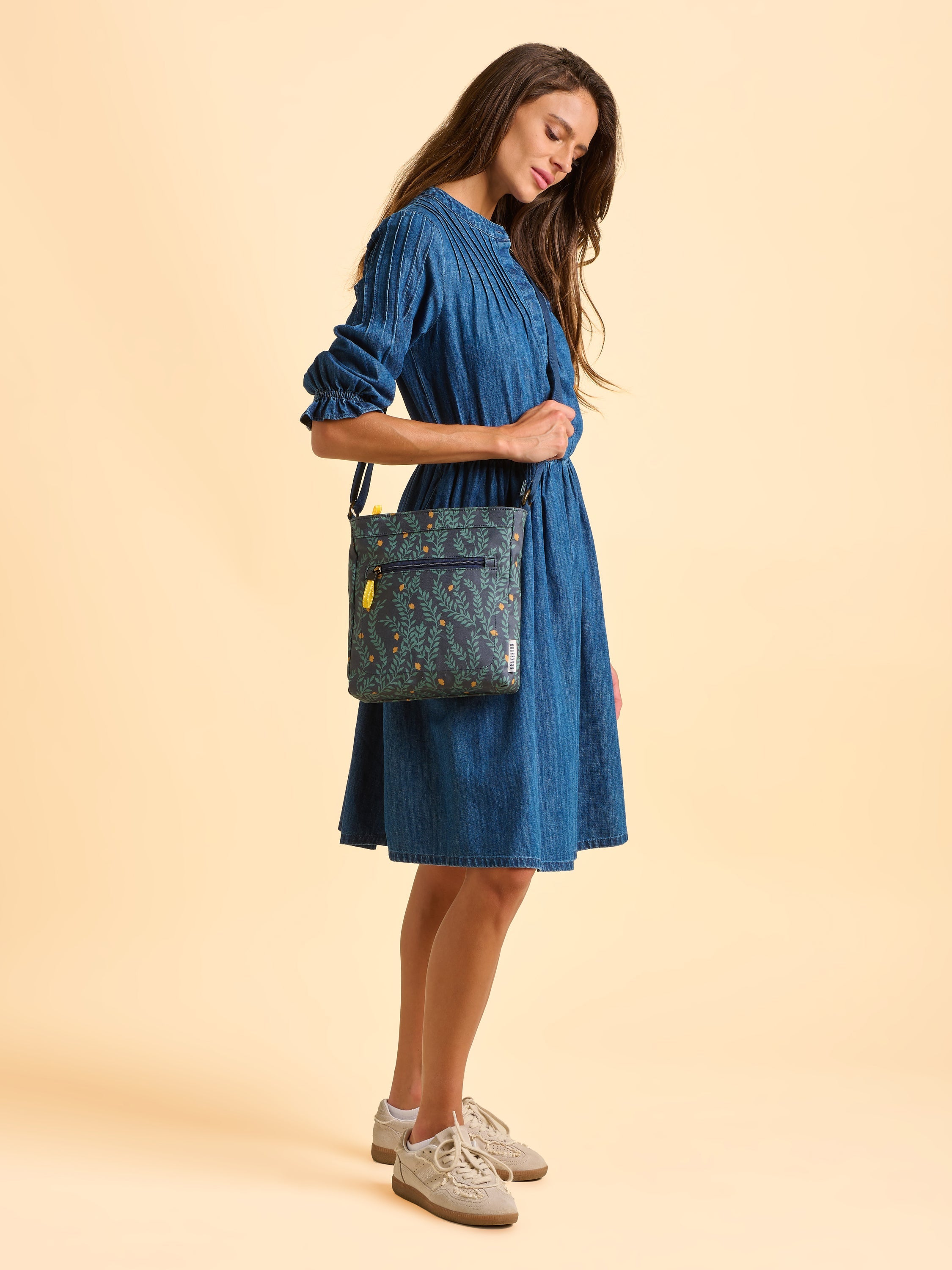 Twilight Leaves Crossbody Bag