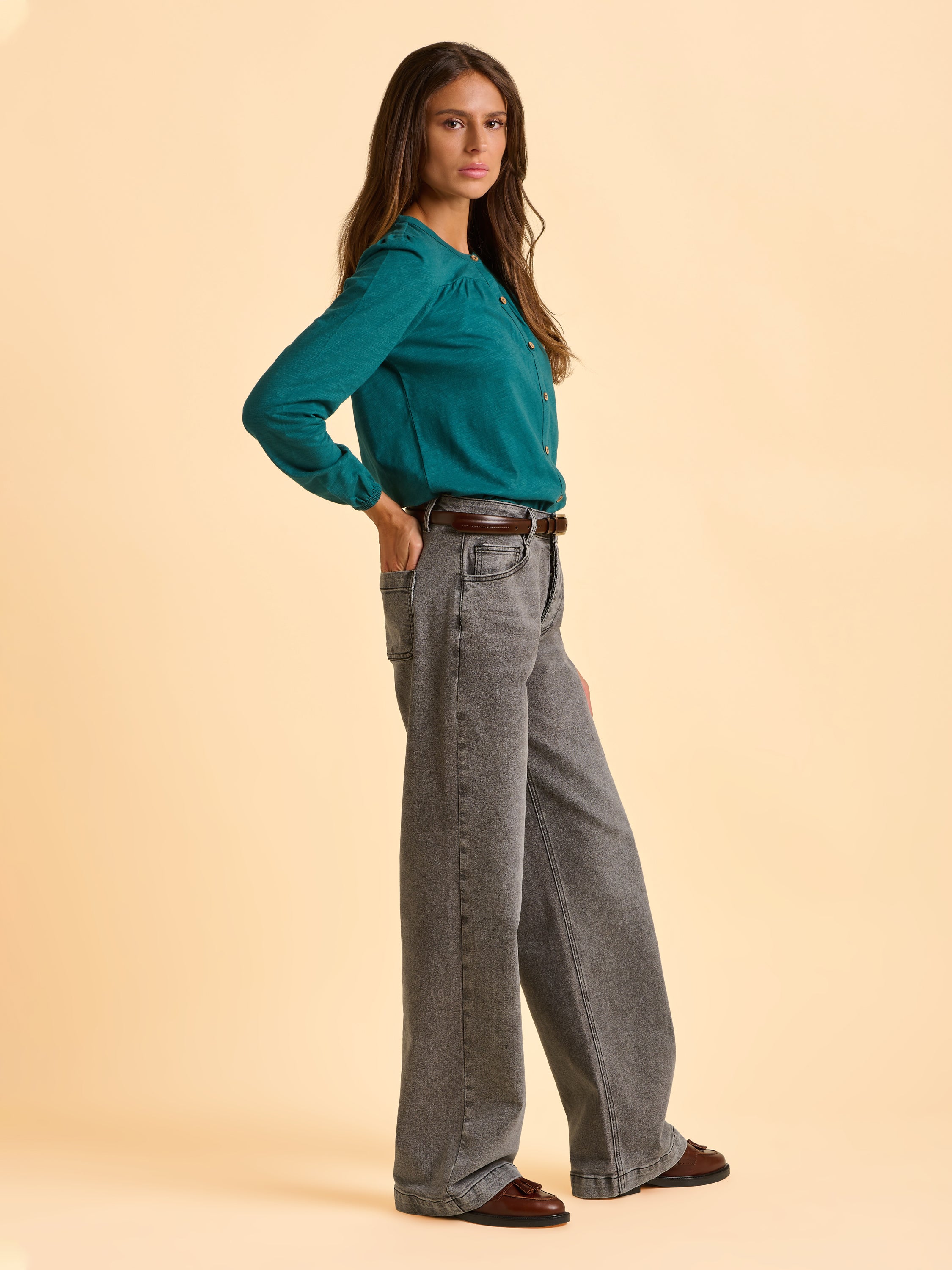 Camilla Jersey Blouse